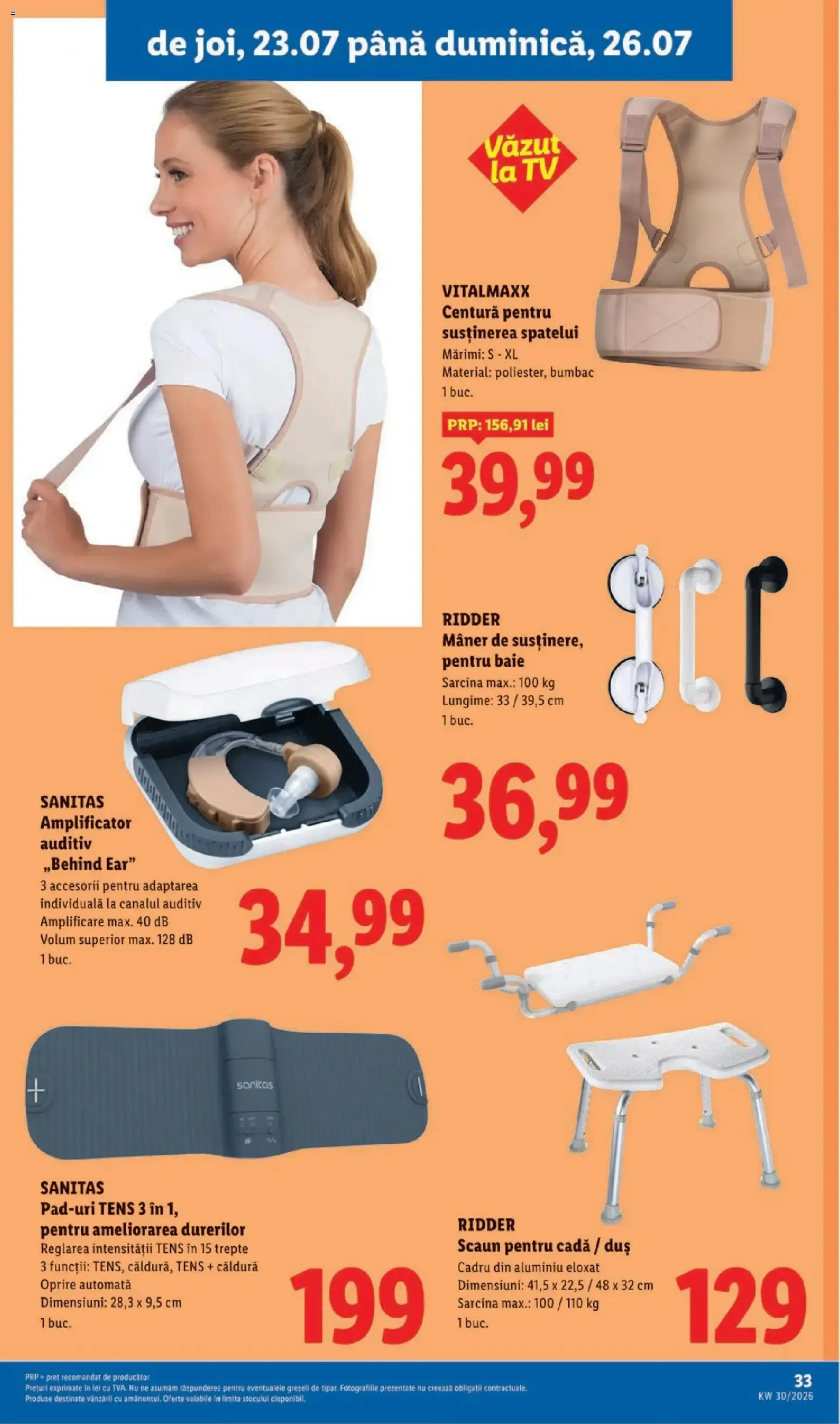 Catalog Catalog LIDL 20.07.2026 - Oferta și Revista online de la 20 iulie până la 26 iulie 2026 - Revista Pagina 33