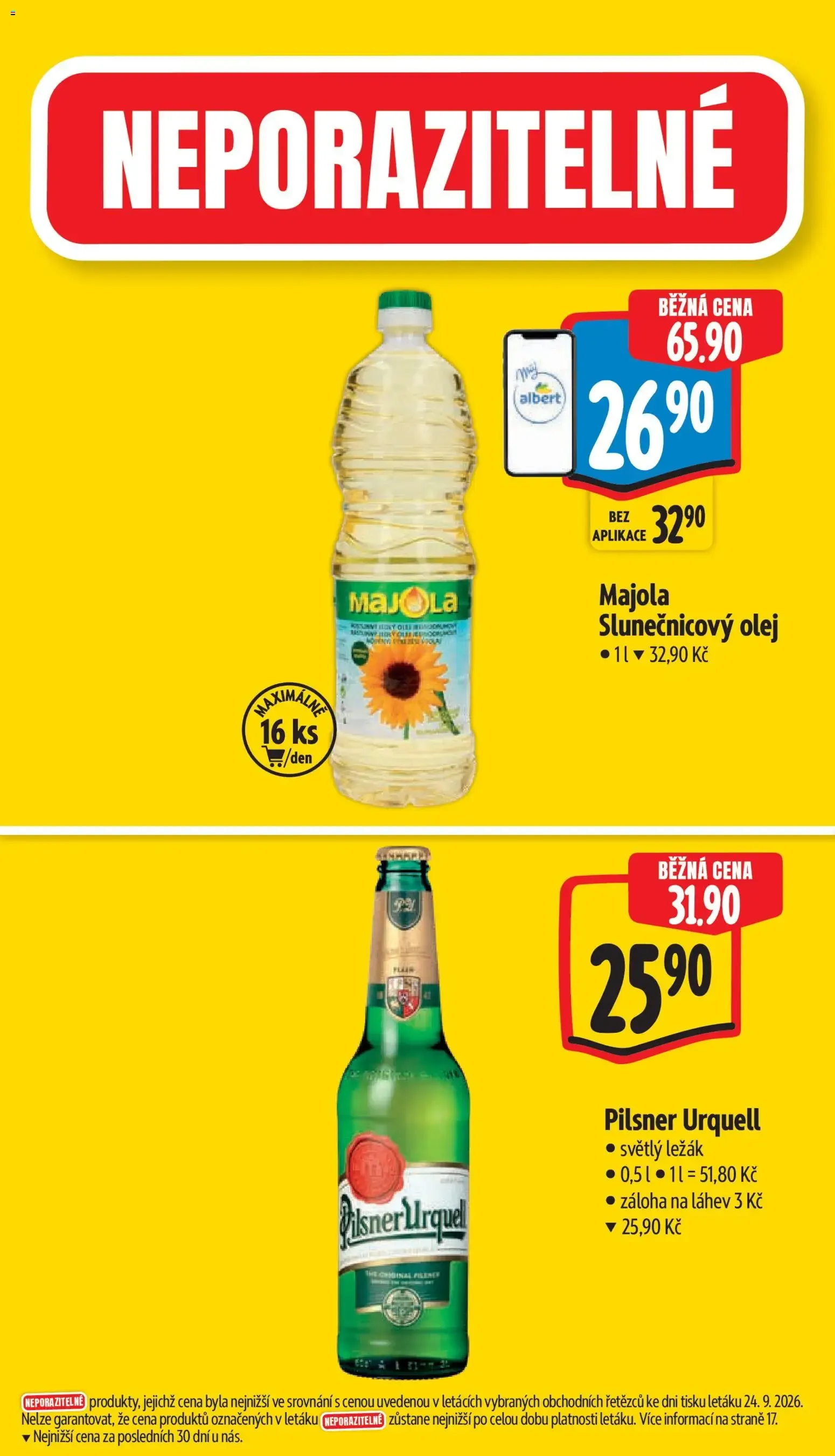 Albert leták - Supermarket Frenštát pod Radhoštěm od 30.09.2026 - Akční leták - 30. září 6. října 2026 - Page 4