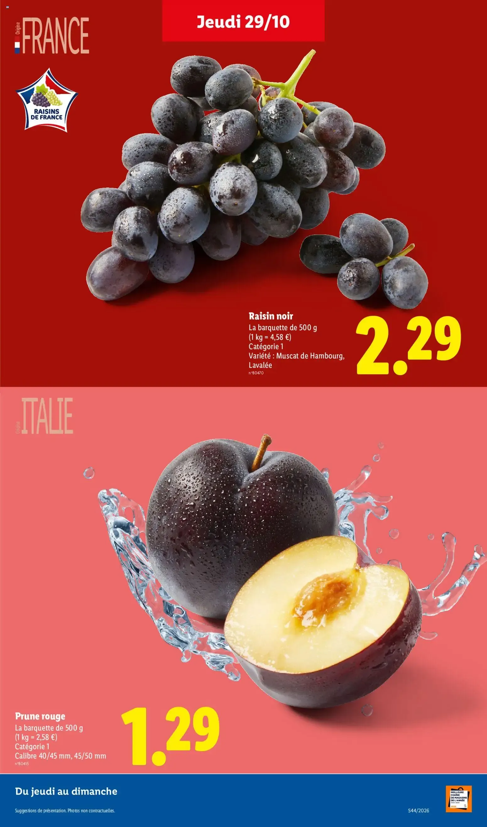 LIDL: Faites briller les fêtes à prix minis ! du 29 octobre au 4 novembre 2026 - Catalogue page 5
