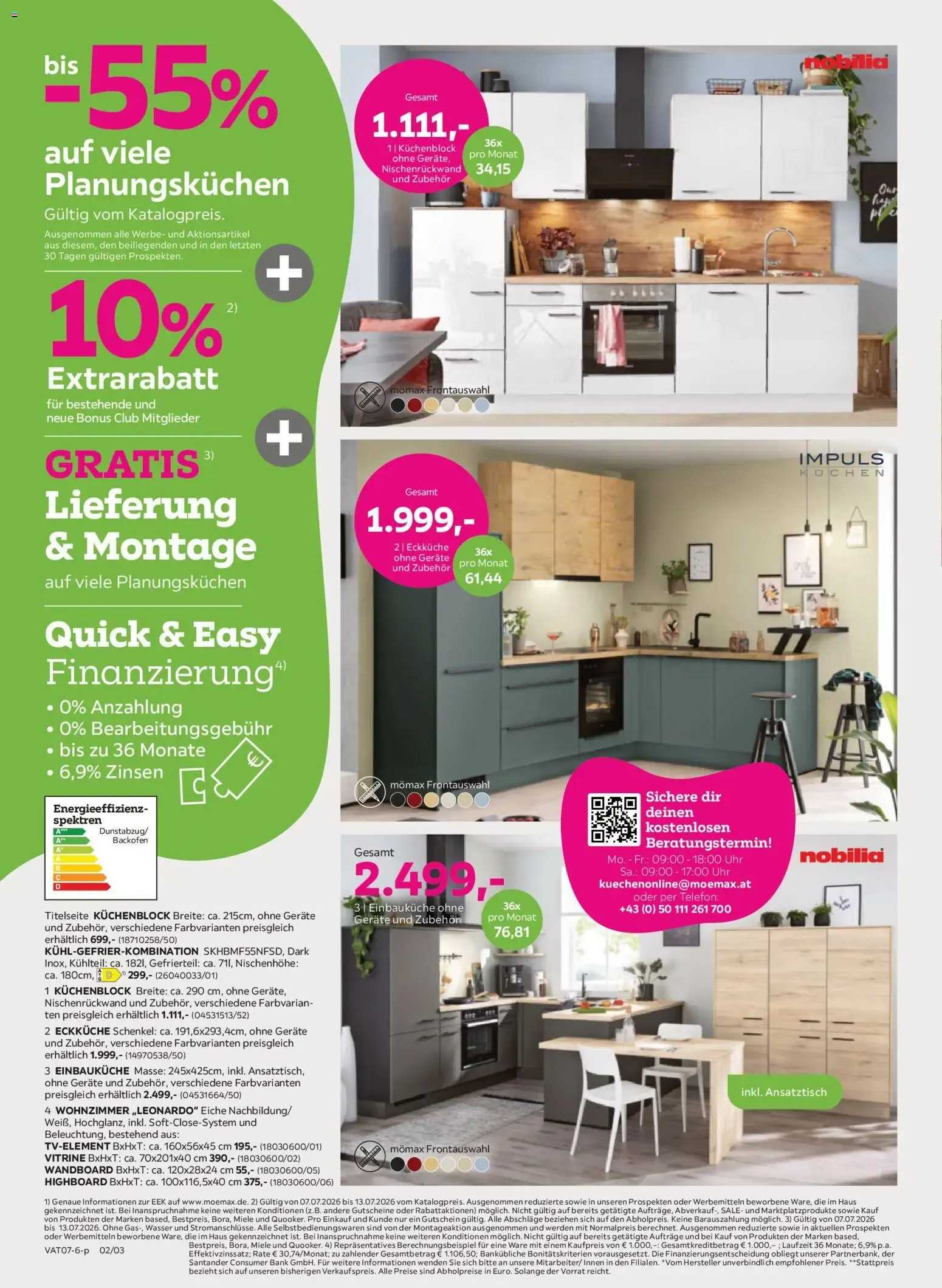 Mömax SALE: Hasta -70% en Muebles y Cocinas von 7. Juli bis 13. Juli 2026 - Flugblätt seite 2
