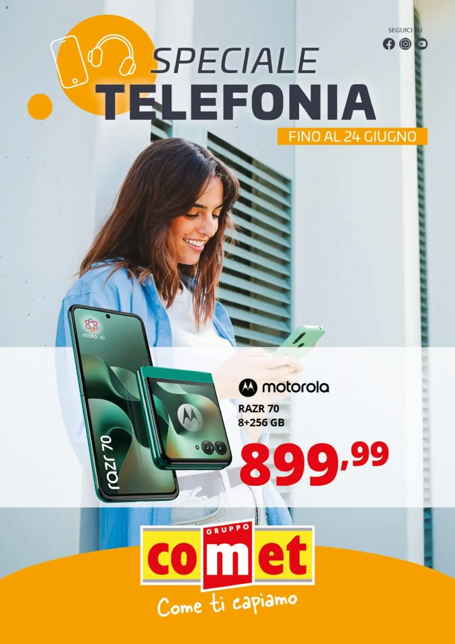 Speciale Telefonia Comet da 11 giugno a 24 giugno di 2026 - Pagina del volantino 1