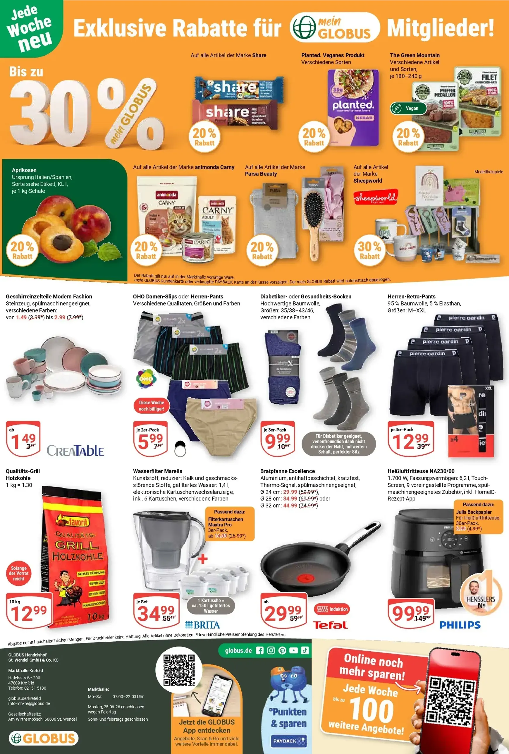 Globus - Krefeld Prospekt – von Montag 03.08.2026 bis Samstag 08.08.2026 von 3. August bis 8. August 2026 - Prospekt seite 29