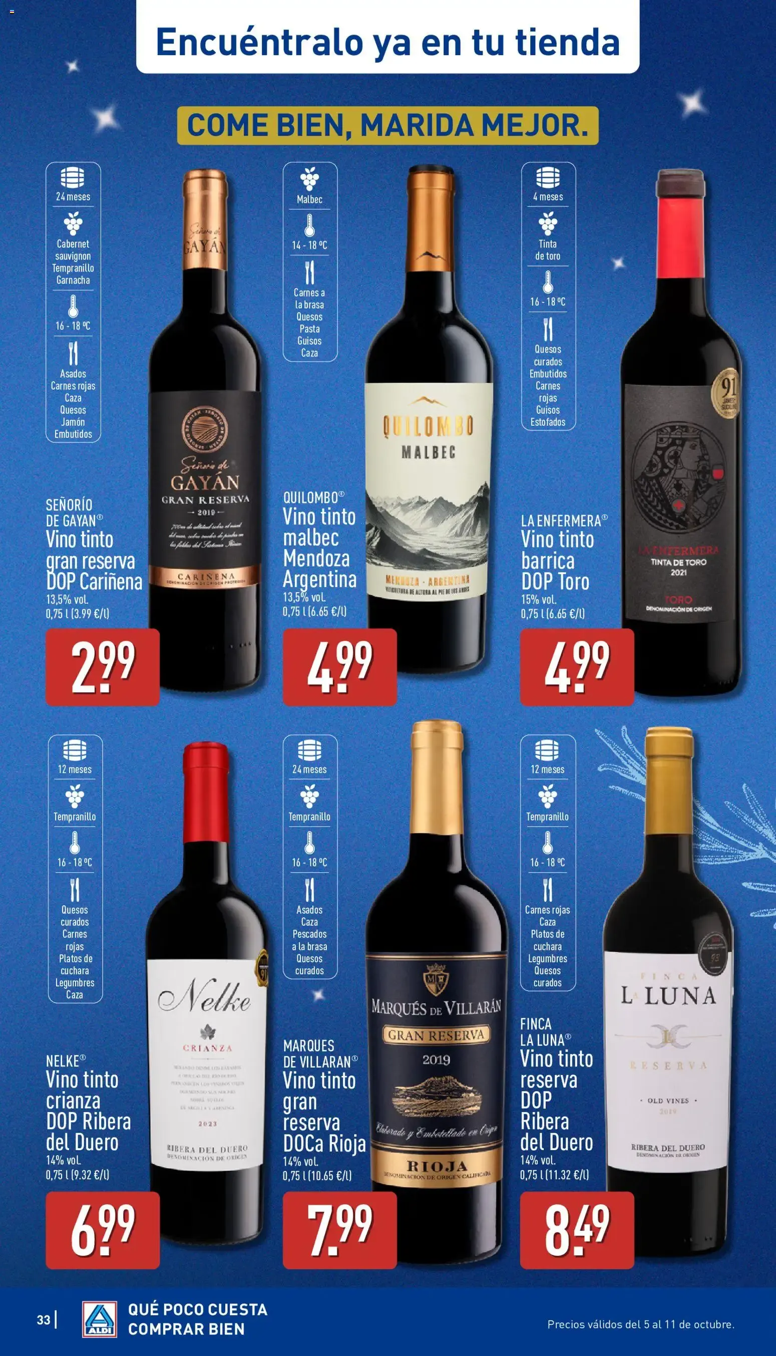 Catálogo de Aldi Special Calidad Gourmet al mejor precio 5 de octubre al 31 de diciembre 2026 - Página 33