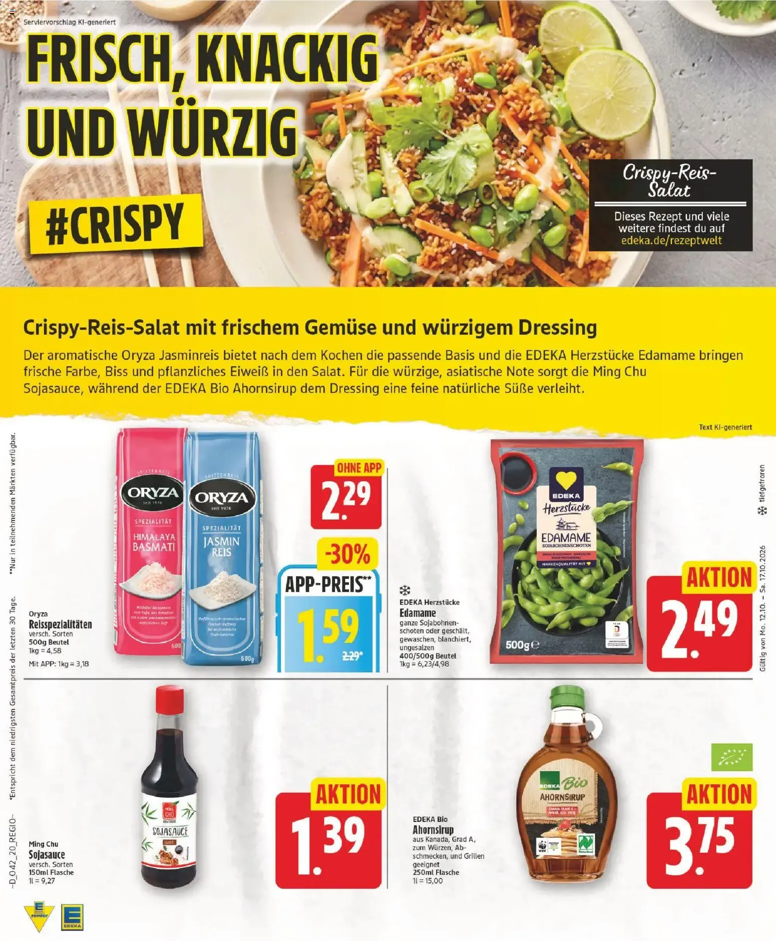 Jetzt wieder da! Kleben & Sparen von 12. Oktober bis 17. Oktober 2026 - Prospekt seite 20