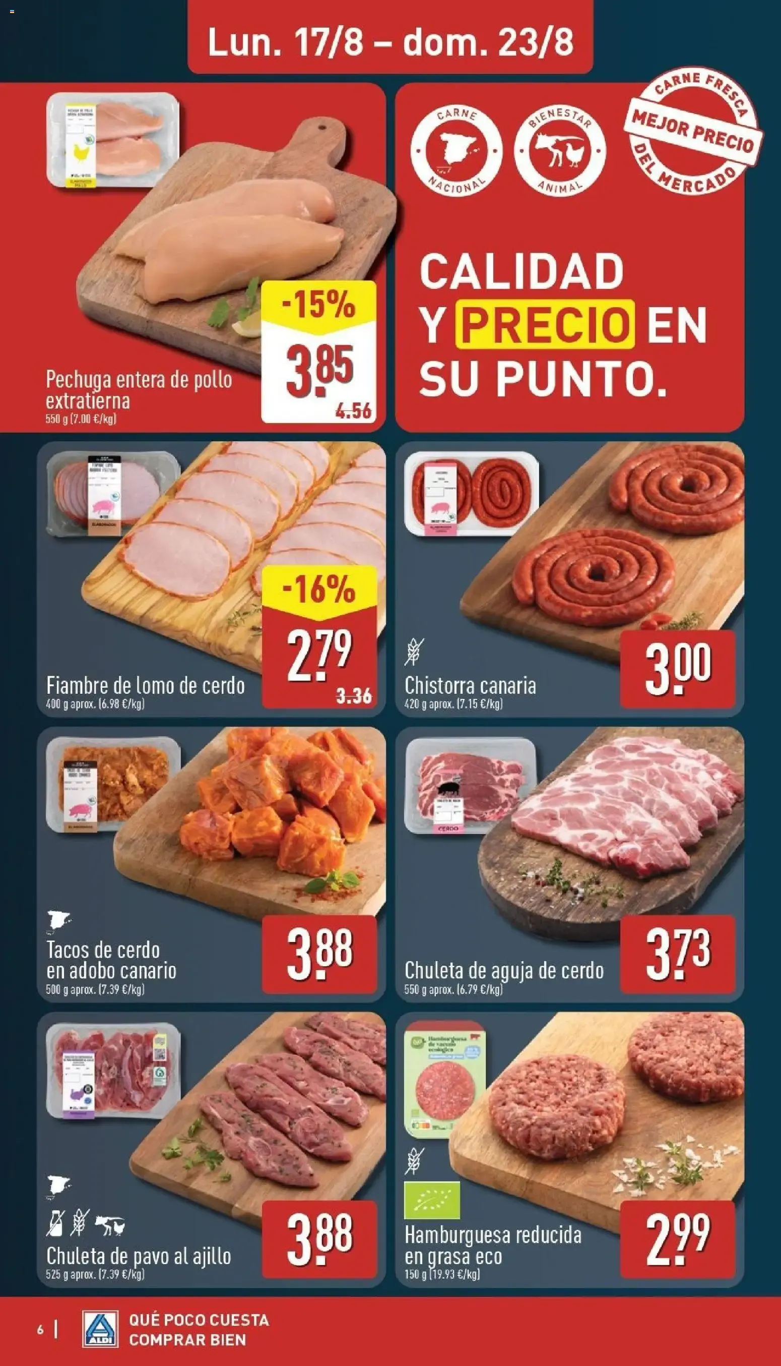 Catálogo de Aldi: Frescura a precios para tirarse a la piscina 17 de agosto al 23 de agosto 2026 - Página 6
