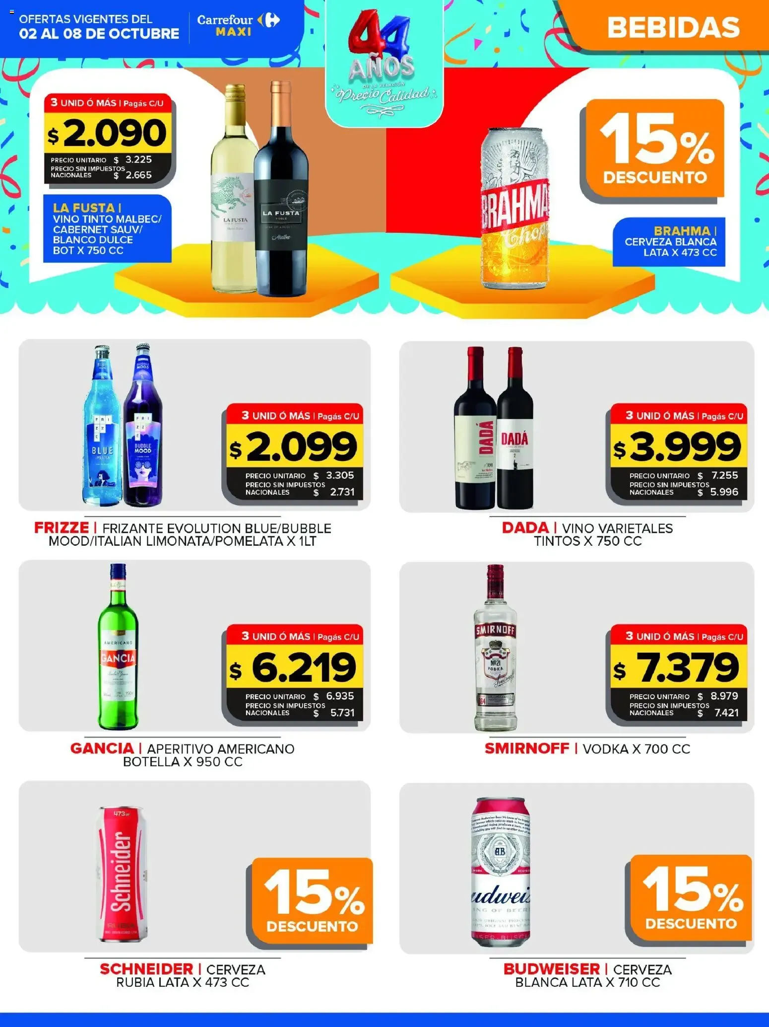 Ofertas de Carrefour Maxi catálogo del 02/10/2026 - 08/10/2026 2 de octubre al 8 de octubre 2026 - Página 4 del catálogo