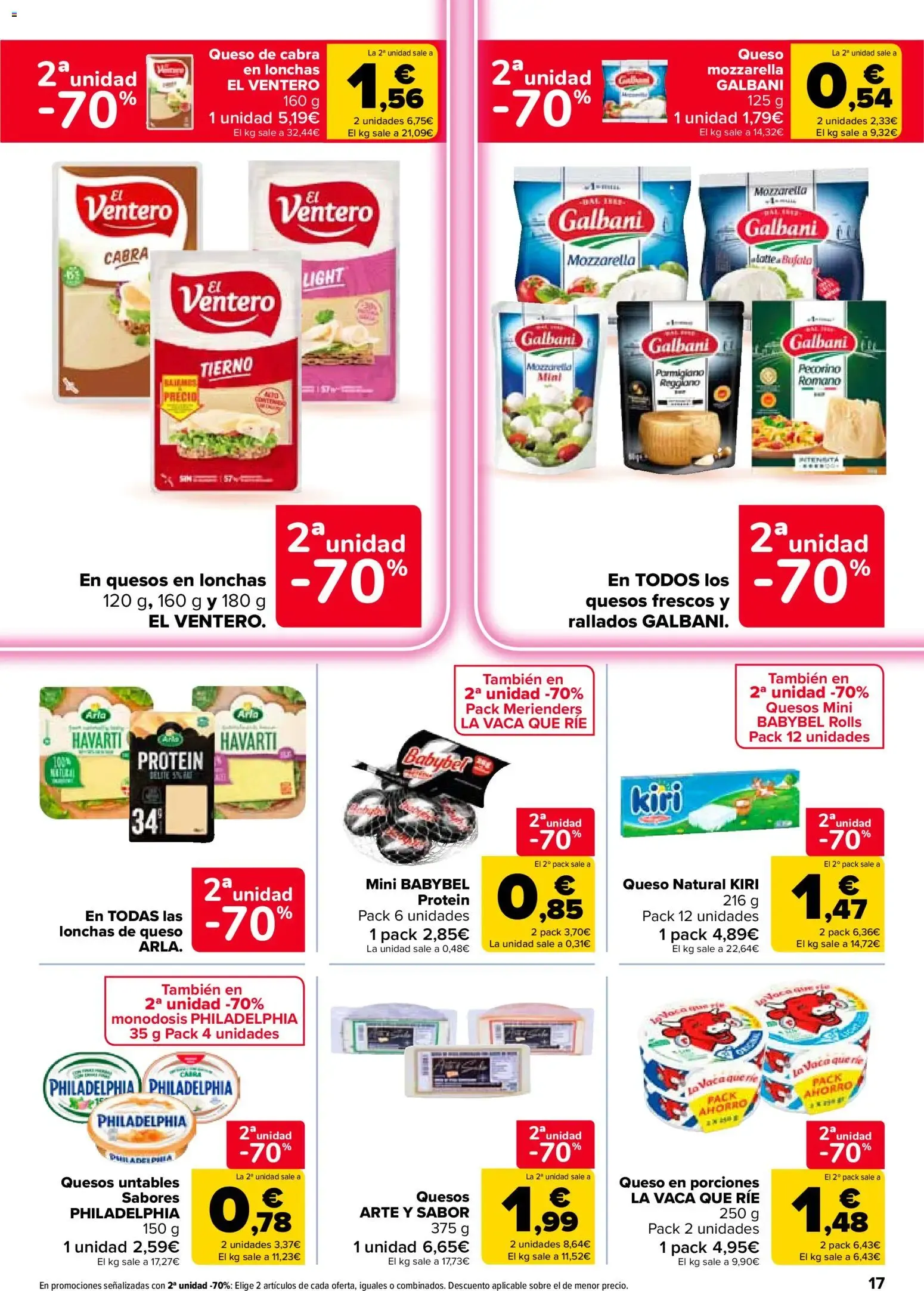Catálogo de Carrefour: 2ª Unidad al -70% 28 de julio al 10 de agosto 2026 - Página 17