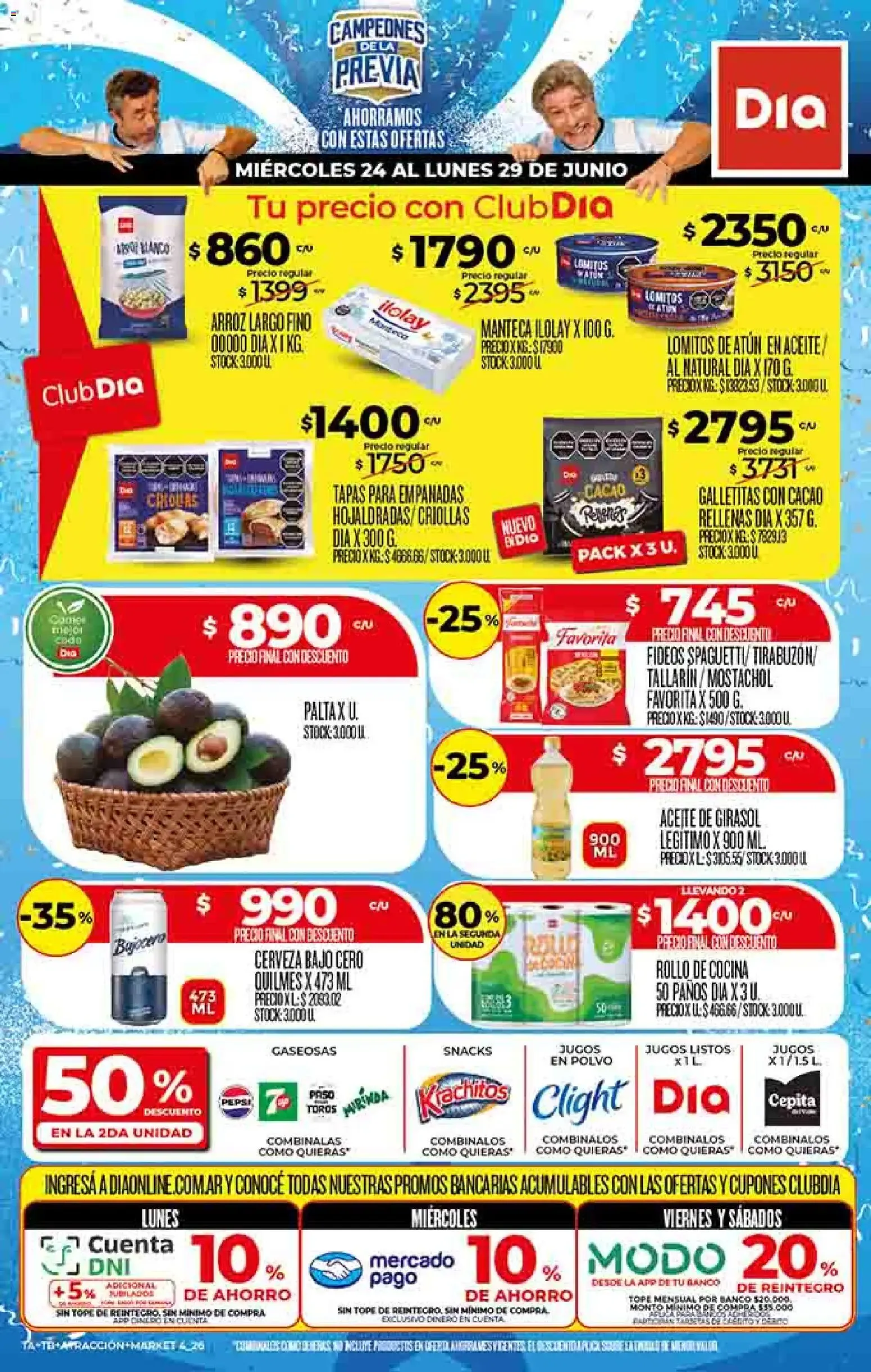 Ofertas de Campeones de la Previa 24 de junio al 29 de junio 2026 - Página 1 del catálogo