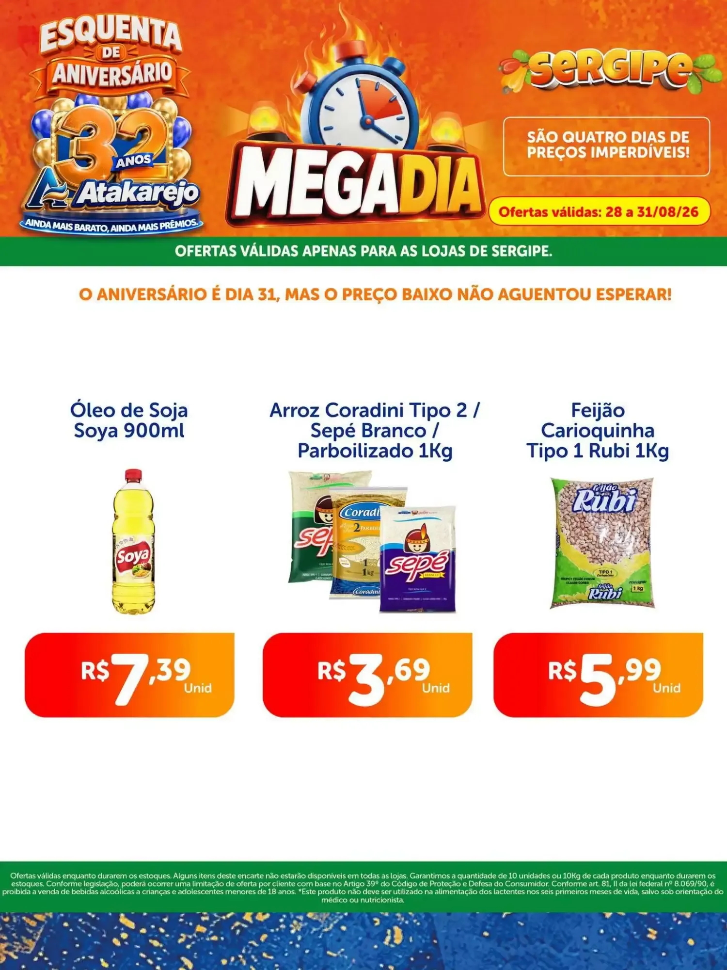 Encarte de MEGADIA Atakarejo Sergipe 28 de agosto até 31 de agosto 2026 - Pagina 5