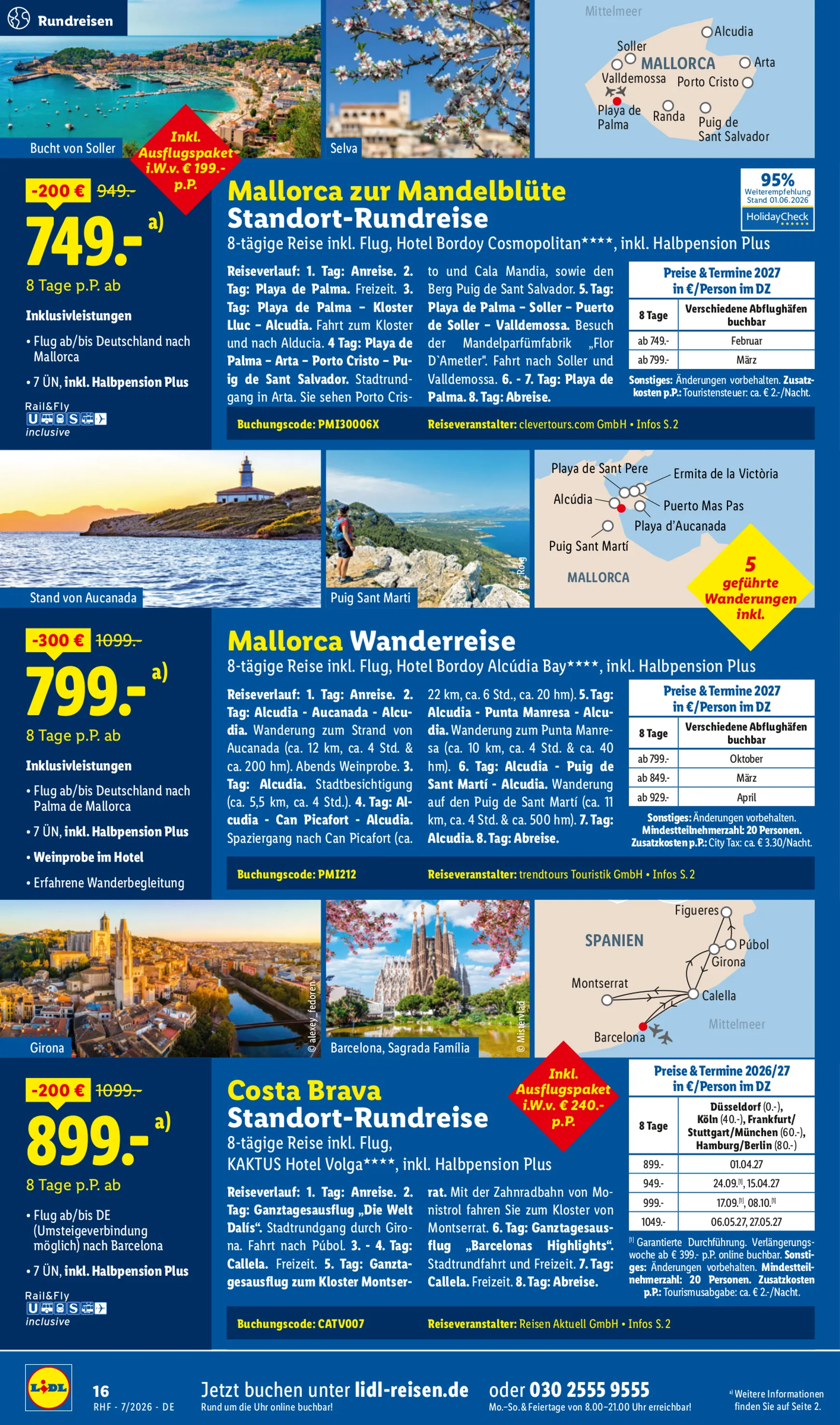 Lidl Reisen: Traumstrände entdecken von 1. Juli bis 31. Juli 2026 - Prospekt seite 16