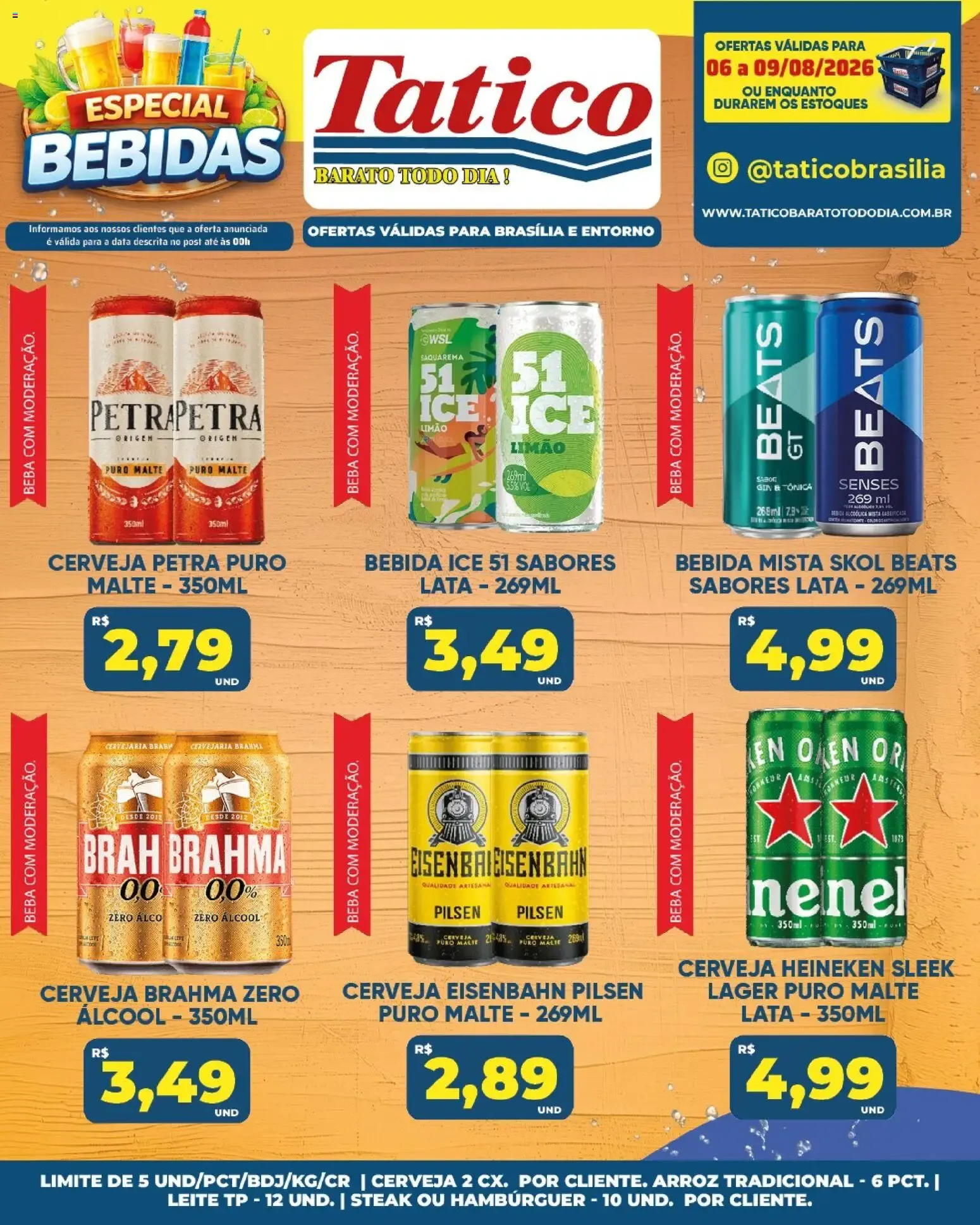 Encarte de Tatico ofertas Fim de Semana de 08/08/2026 | Promoções Online 8 de agosto até 9 de agosto 2026 - Pagina 43