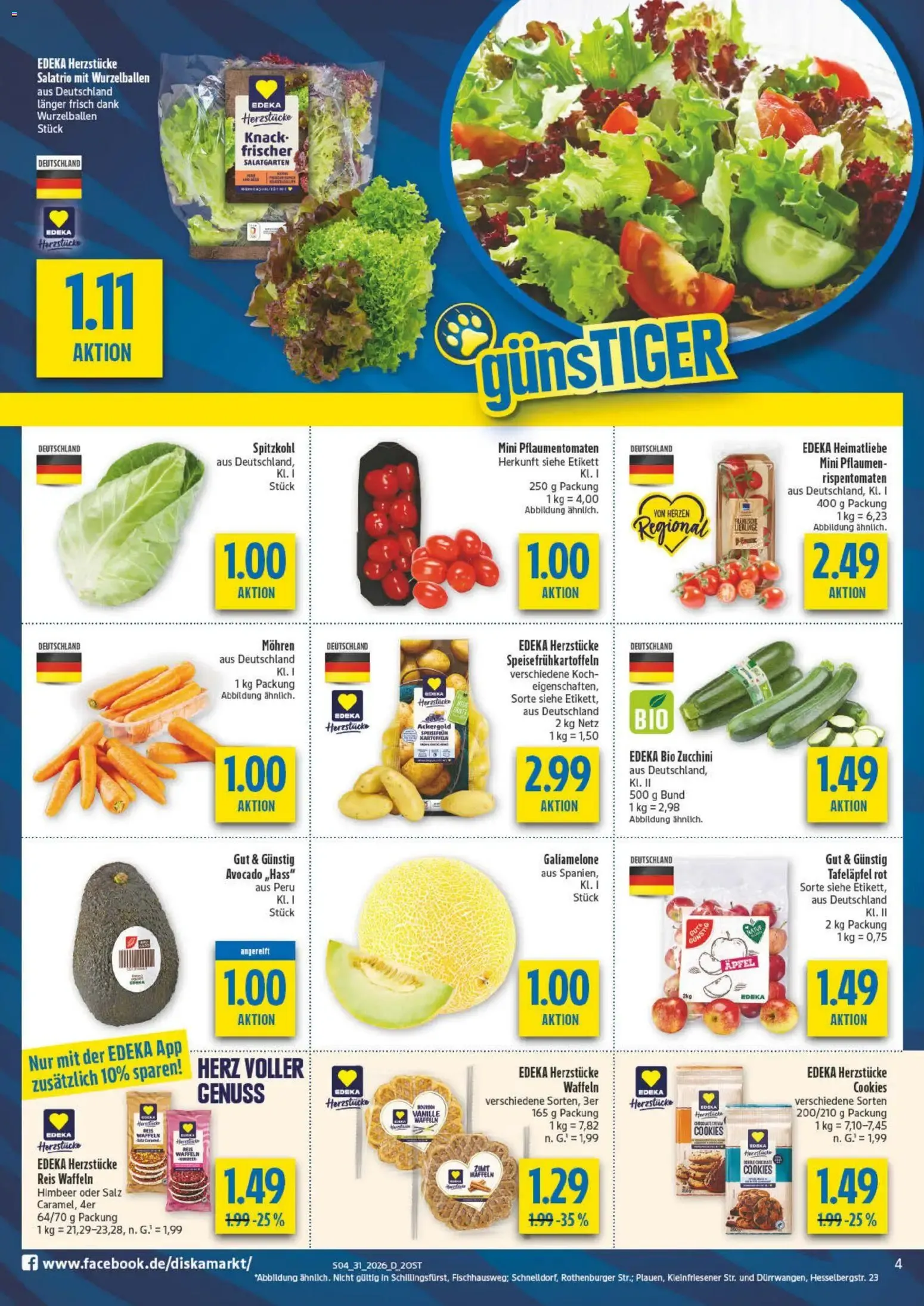 Diska Prospekt (ab 27.07.2026) zum Blättern von 27. Juli bis 1. August 2026 - Prospekt seite 4