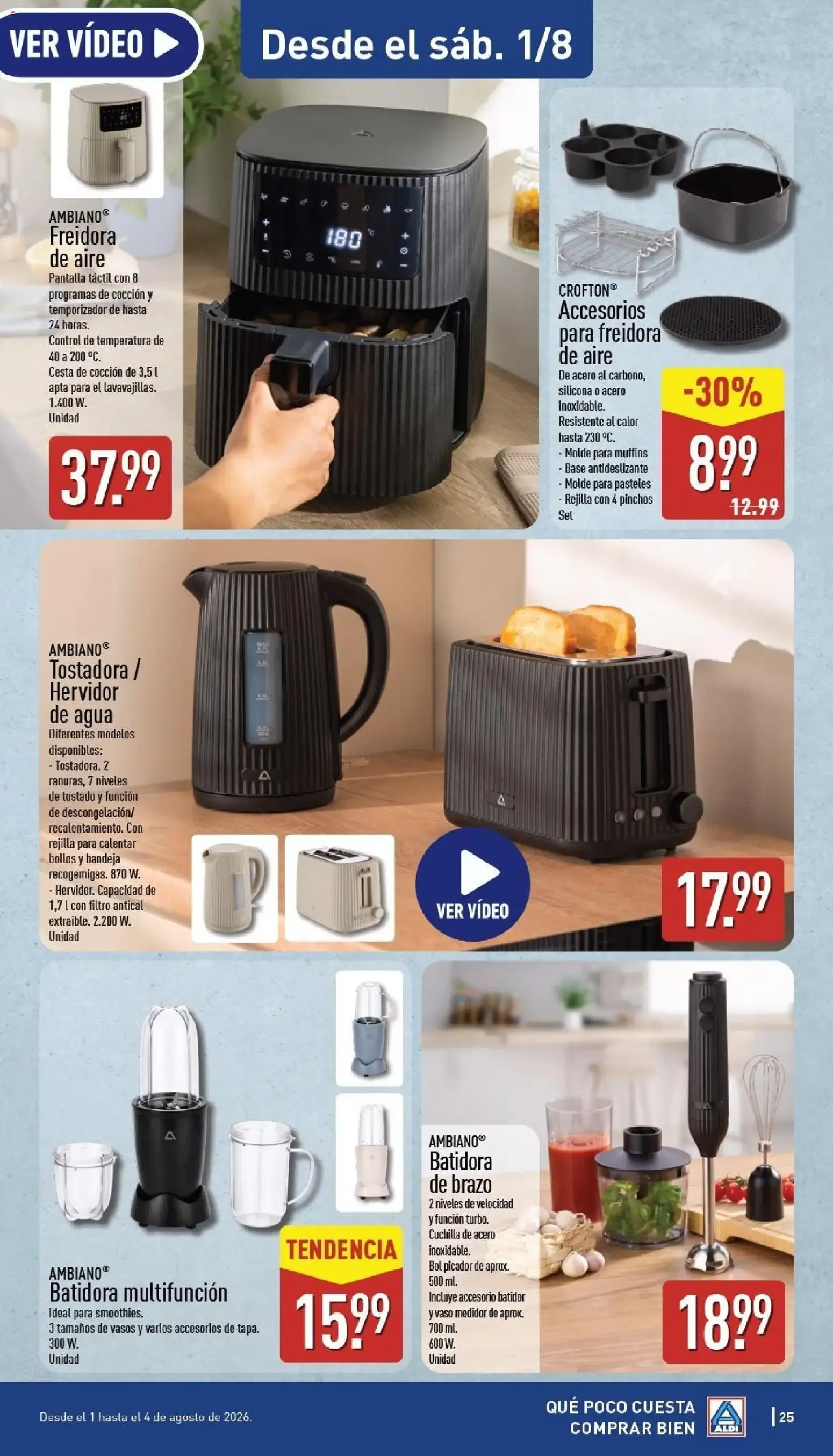 Catálogo de Aldi: Frescura a precios para tirarse a la piscina 27 de julio al 2 de agosto 2026 - Página 25