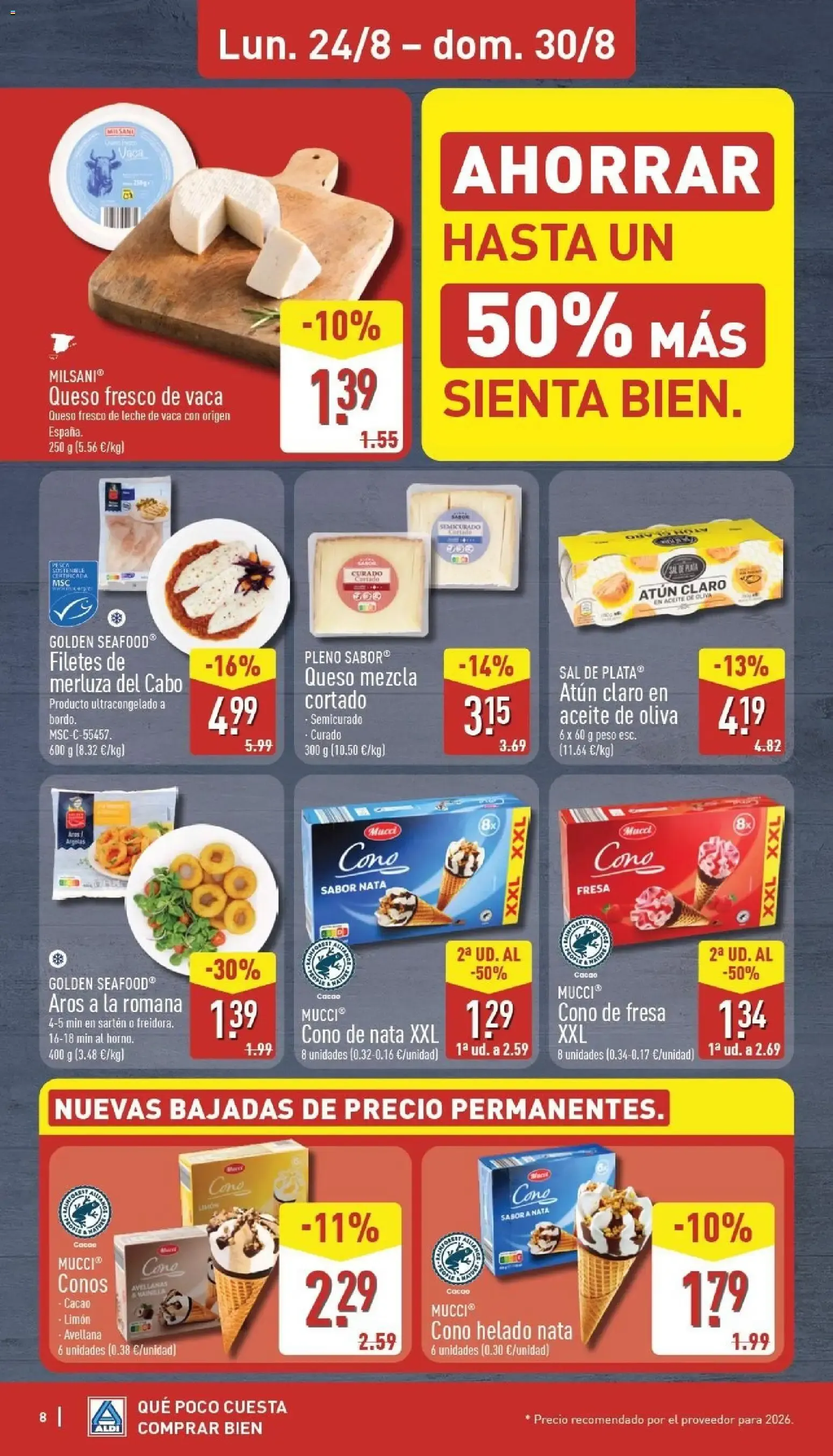 Catálogo de Aldi folleto Península del 24/08/2026 | Catálogo 24 de agosto al 30 de agosto 2026 - Página 8