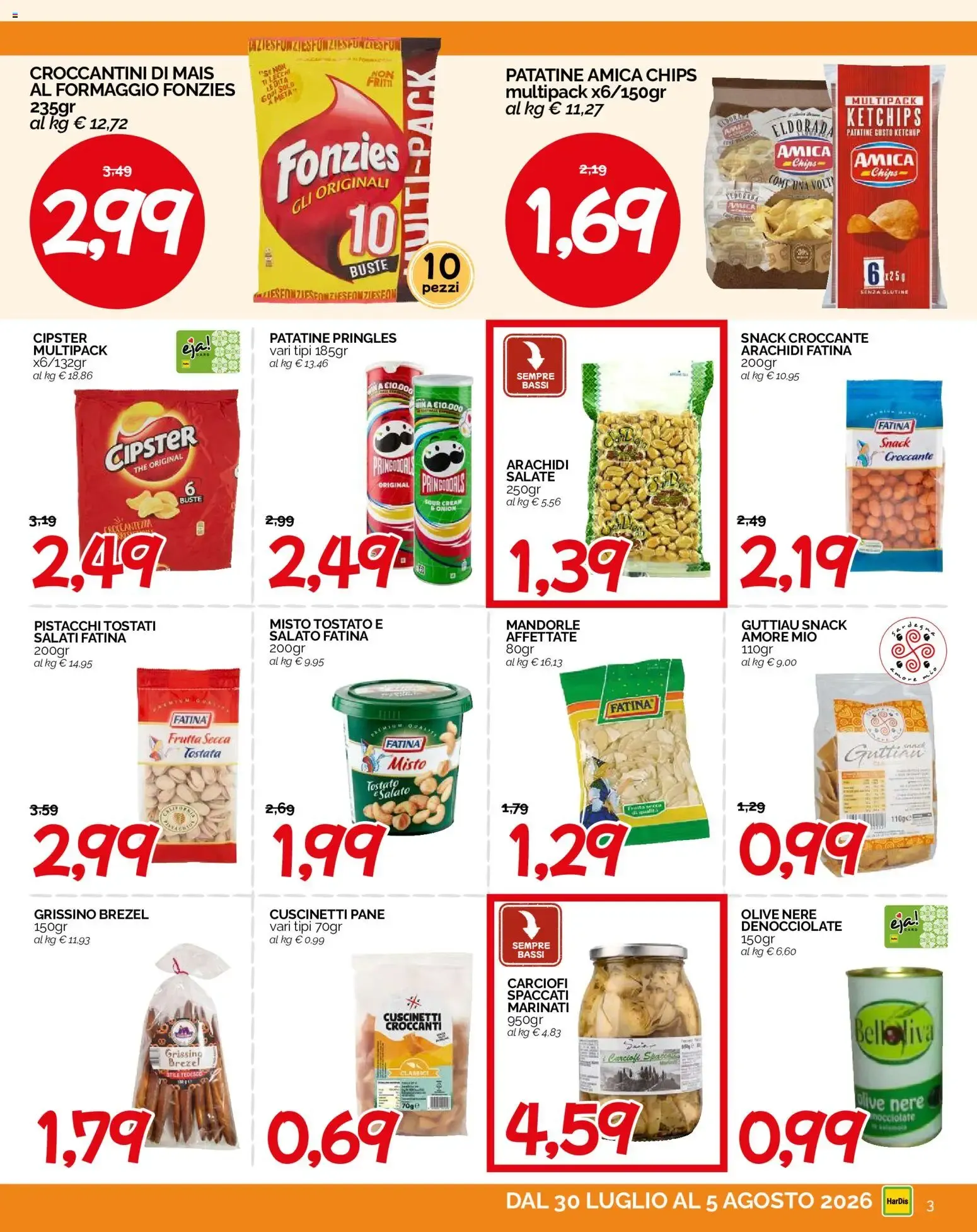 HarDis volantino dal 30/07/2026 - online Offerte da 30 luglio a 5 agosto di 2026 - Pagina del volantino 3