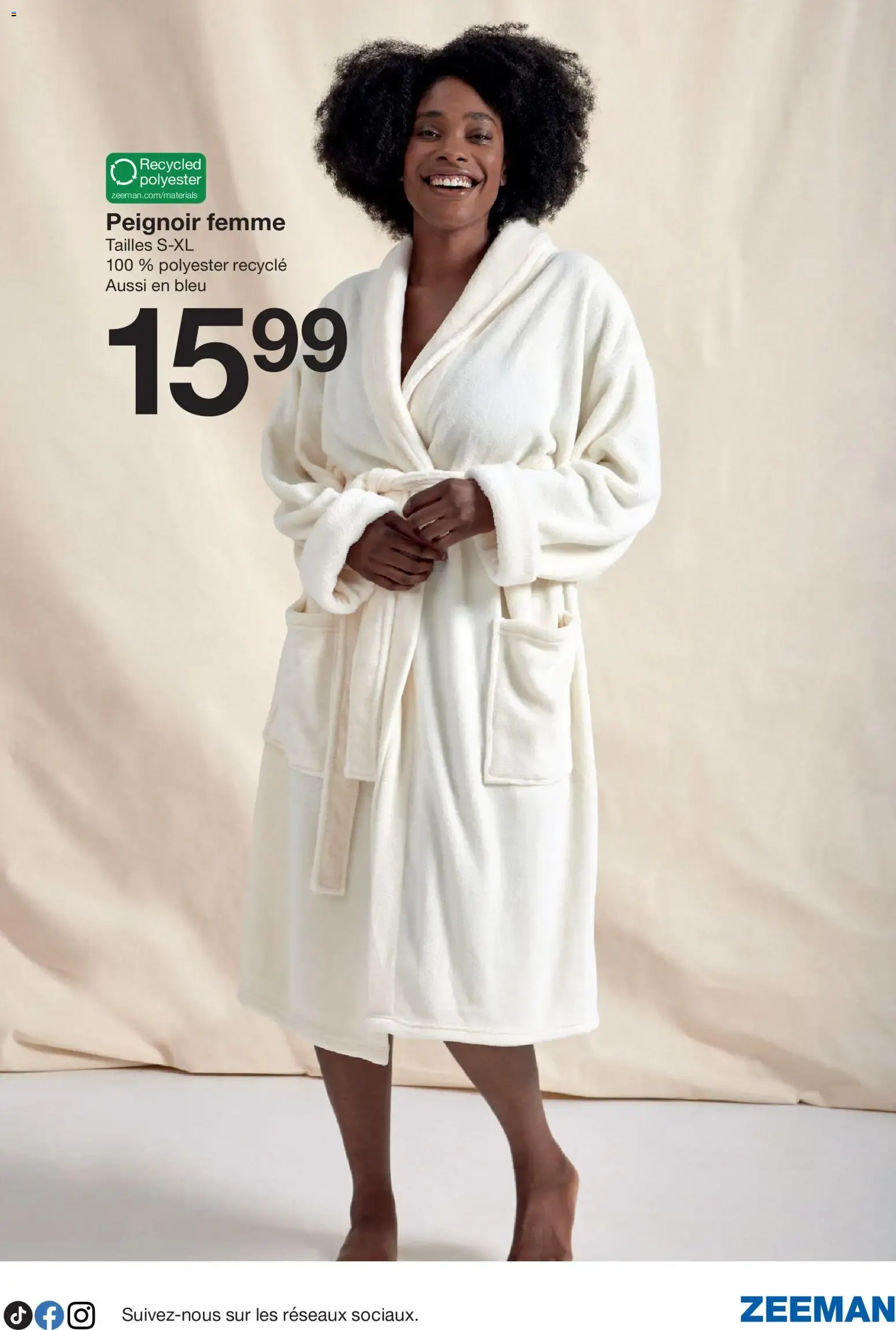 Cette semaine : des pyjamas chauds pour tout le monde. du 24 octobre au 6 novembre 2026 - Catalogue page 15