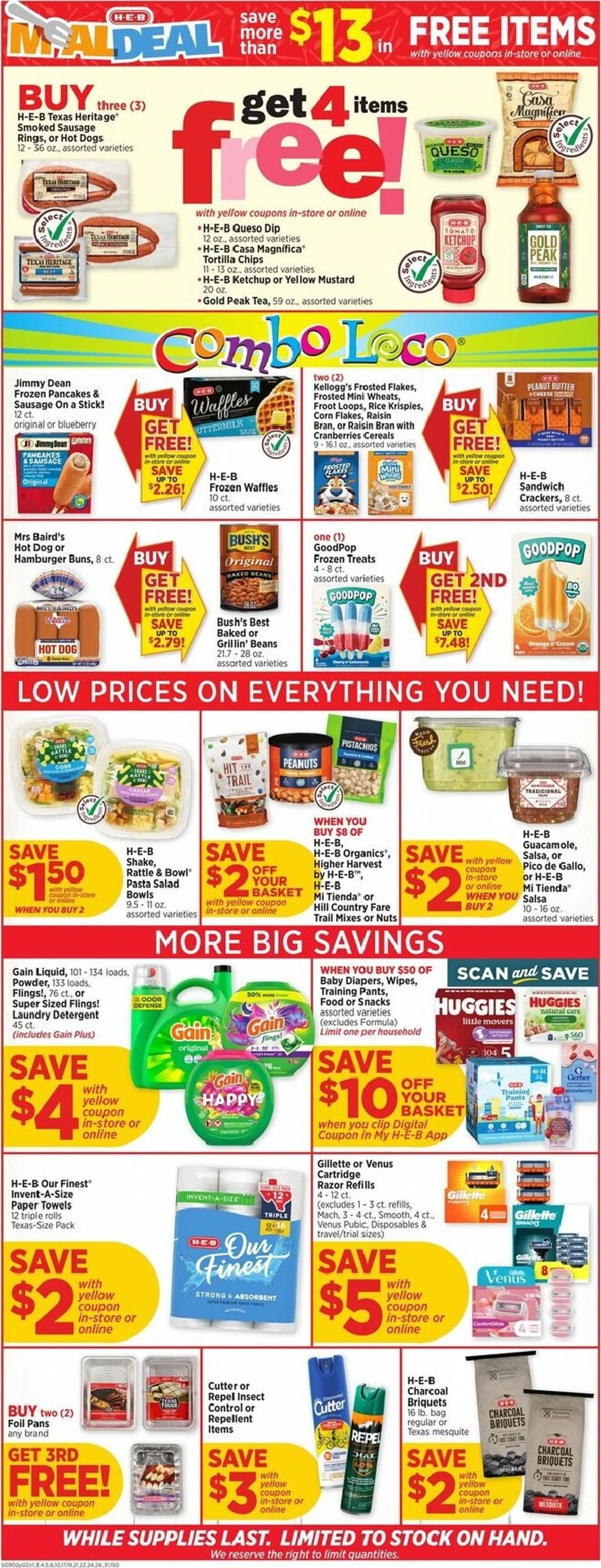 Weekly ad H-E-B This week's BIG SAVINGS from September 2 to September 8 2026 - Page 2