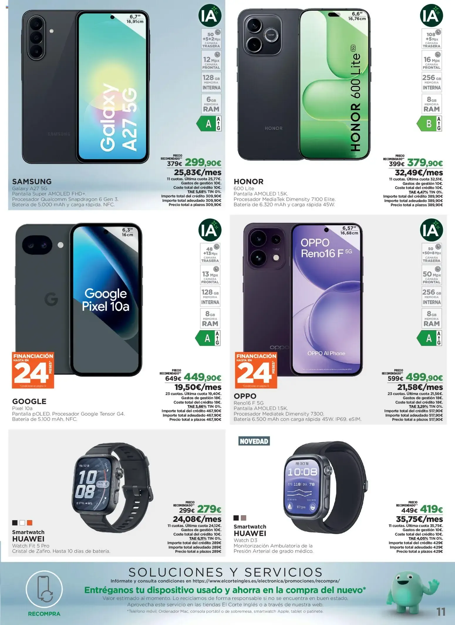 Catálogo de El Corte Inglés Los Tecnoprecios 26/10/2026 │Catálogo 26 de octubre al 1 de noviembre 2026 - Página 11