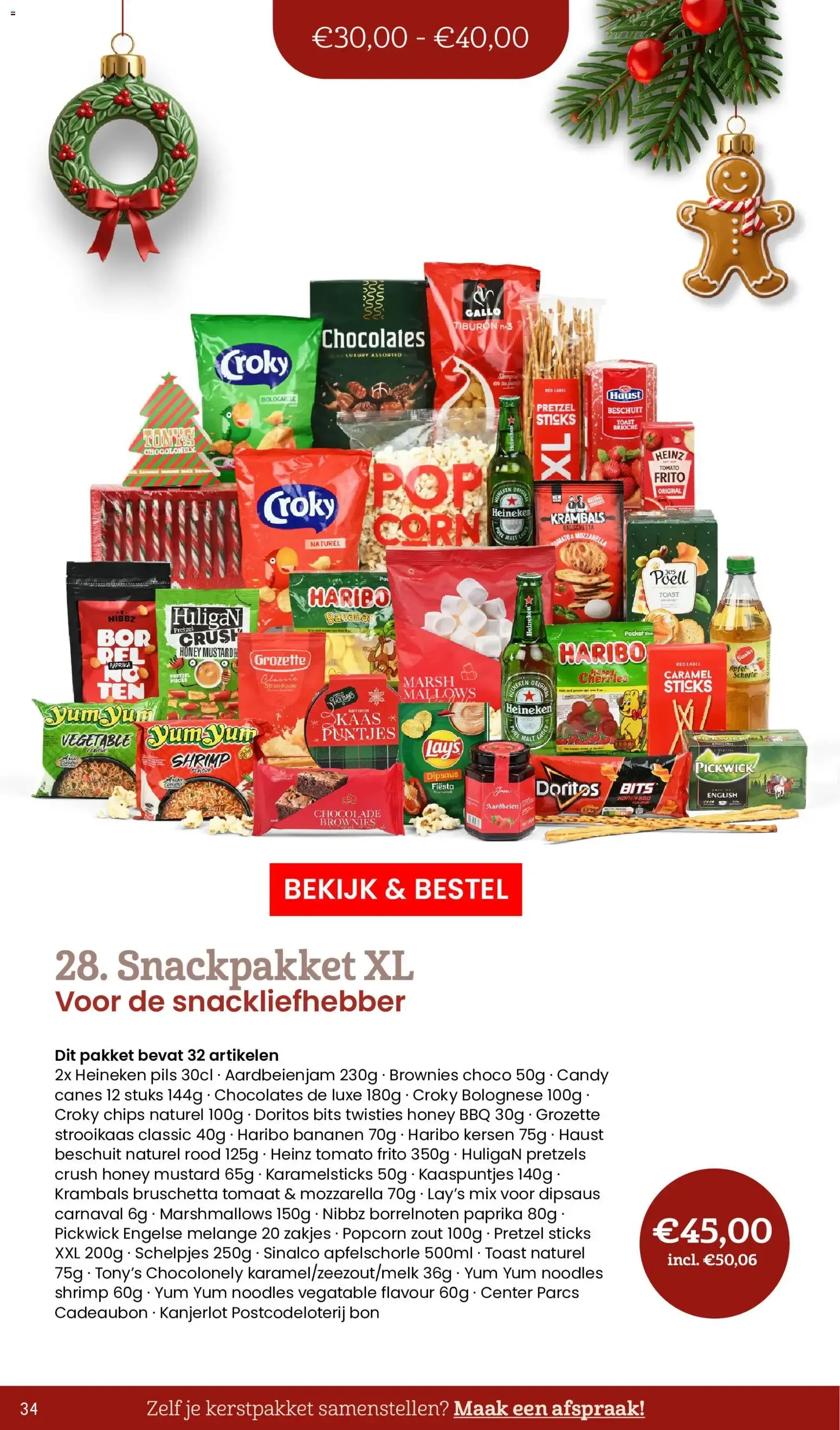Kerstassortiment 2026 van 20 oktober tot 31 december 2026 - Folder pagina 34