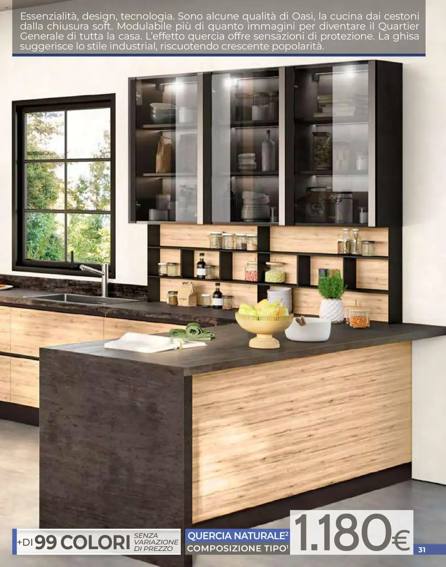 Mondo Convenienza - Speciale Cucine da 1 aprile a 30 giugno di 2026 - Pagina del volantino 31