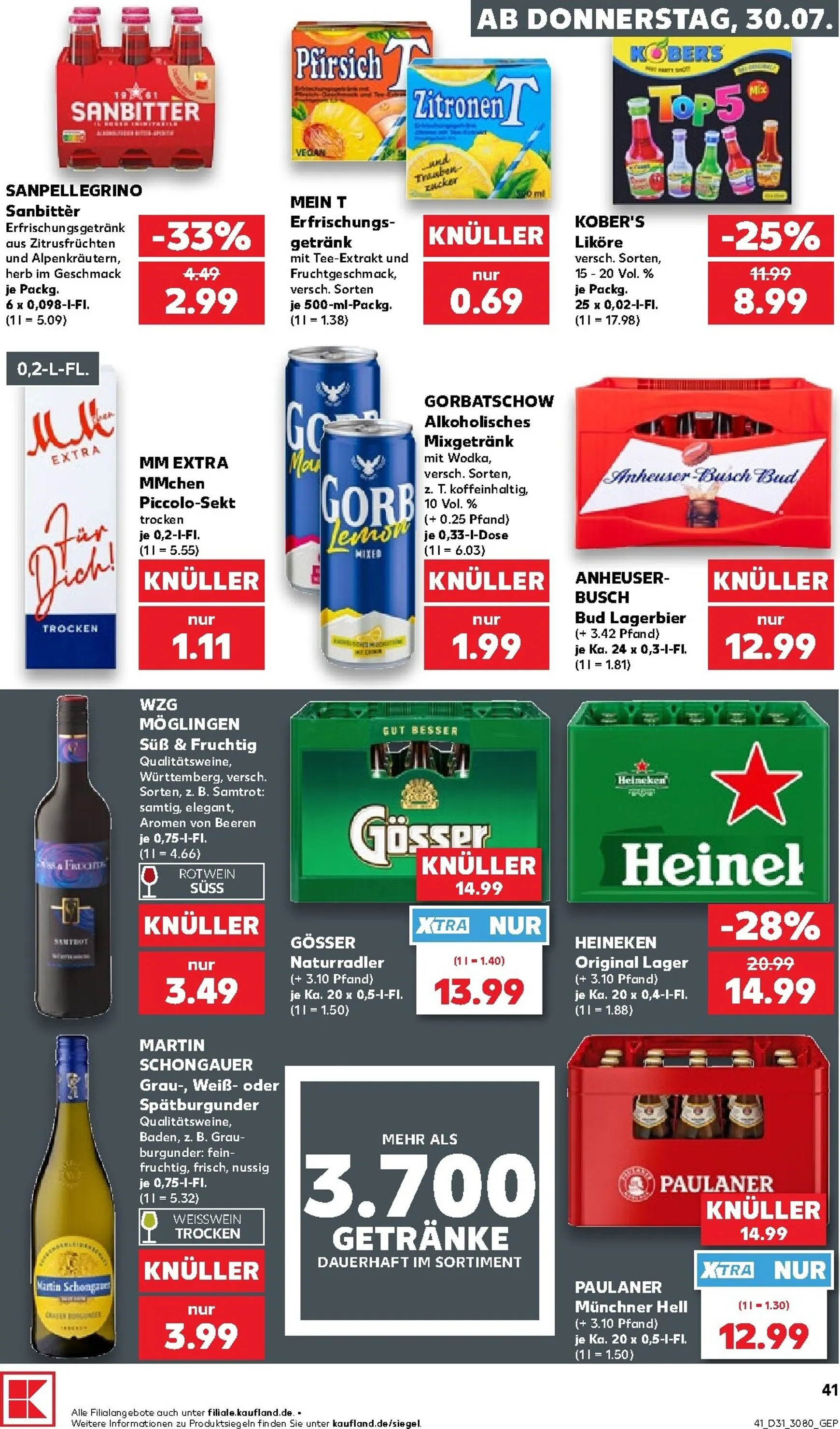 Neuer Kaufland Prospekt – von Donnerstag 30.07.2026 bis Mittwoch 05.08.2026 von 30. Juli bis 5. August 2026 - Prospekt seite 42