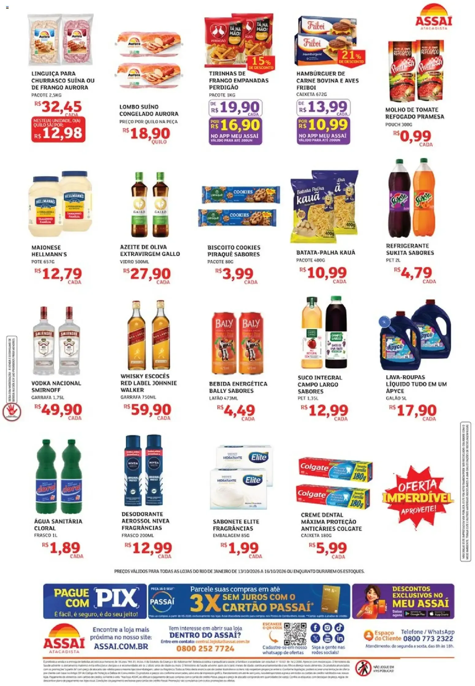 Encarte de Assaí Atacadista ofertas - RJ de 13/10/2026 | Promoções Online 13 de outubro até 16 de outubro 2026 - Pagina 2