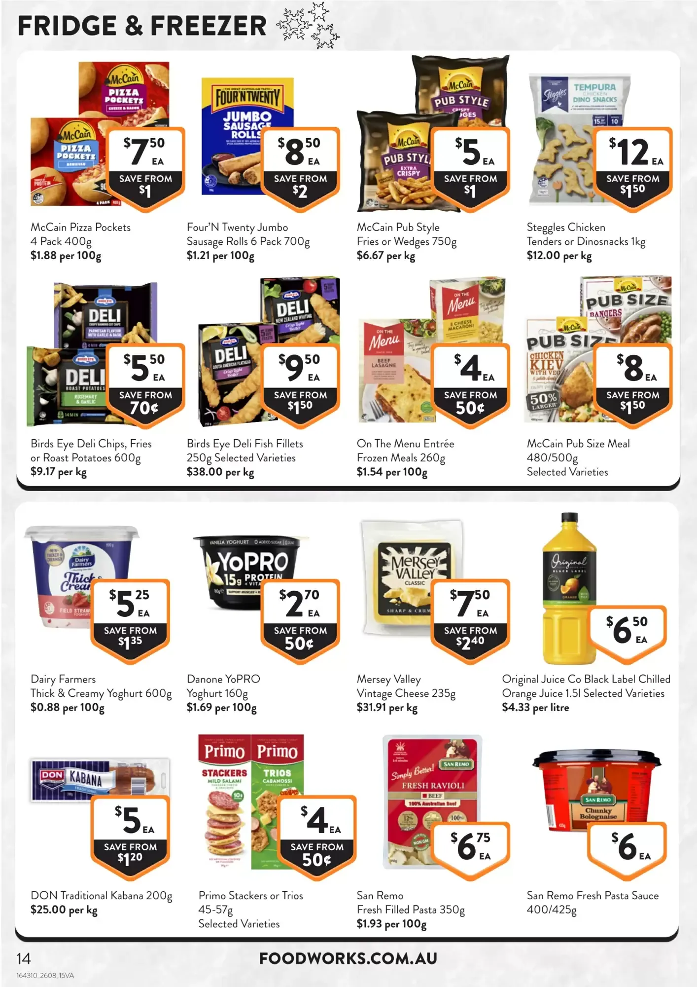 Foodworks catalogue week 35 - Catalogue valid from 26 August to 1 September 2026 - page 14