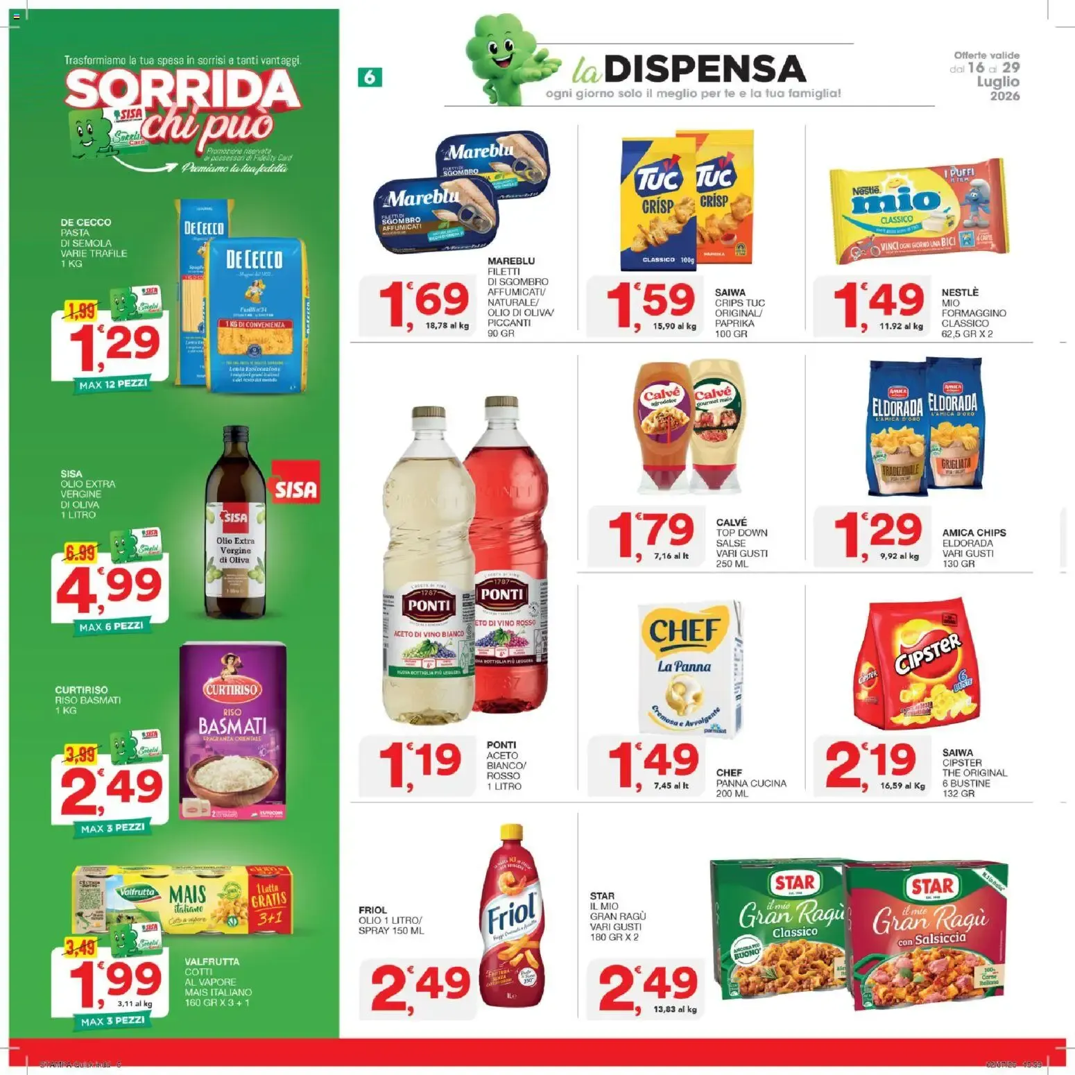 Nuovo SISA volantino Quick dal 16/07/2026 > offerte anteprima 🛍️ da 16 luglio a 29 luglio di 2026 - Pagina del volantino 5