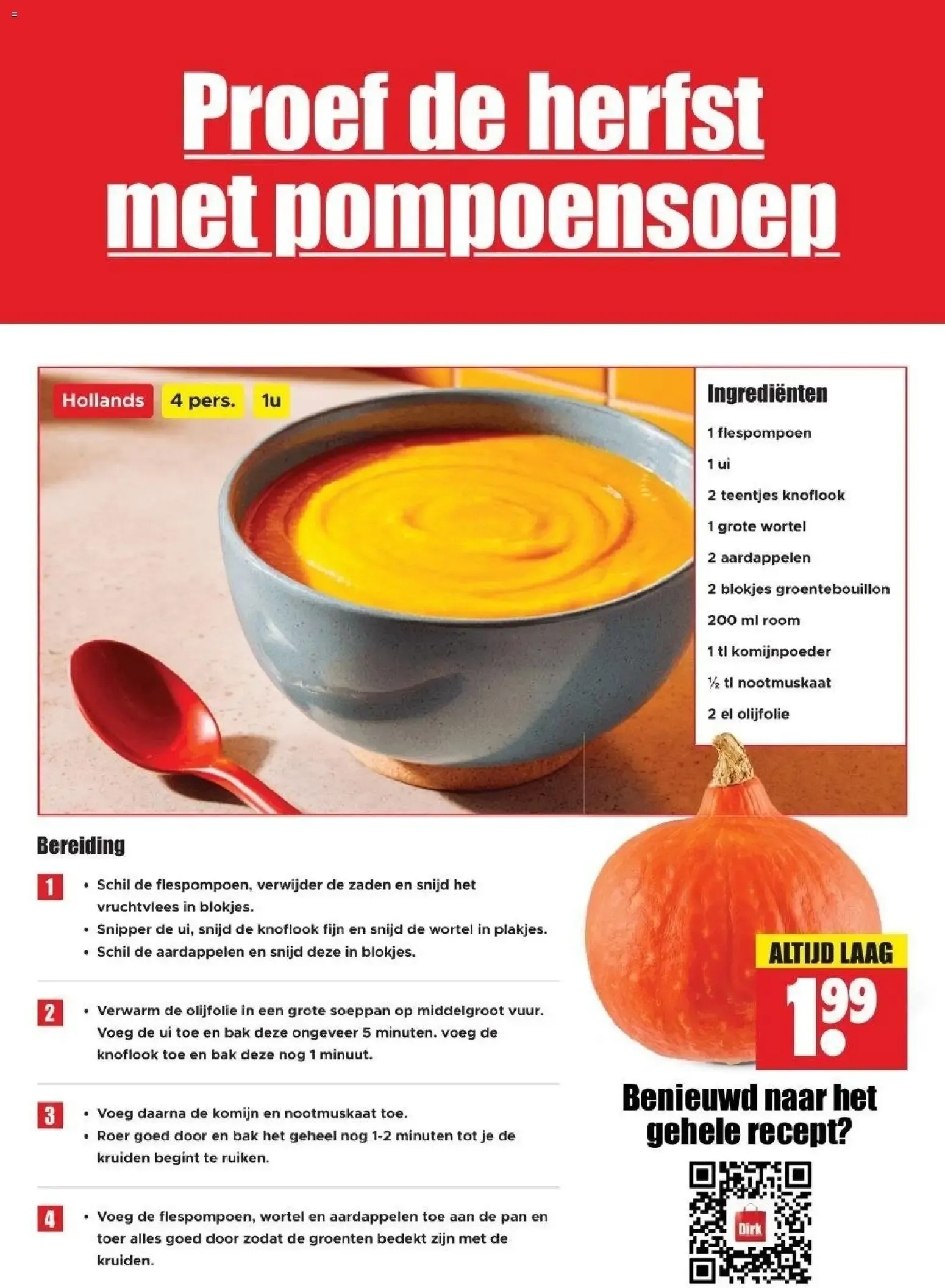 Een heerlijke HERFST met Dirk van 1 oktober tot 31 oktober 2026 - Folder pagina 3