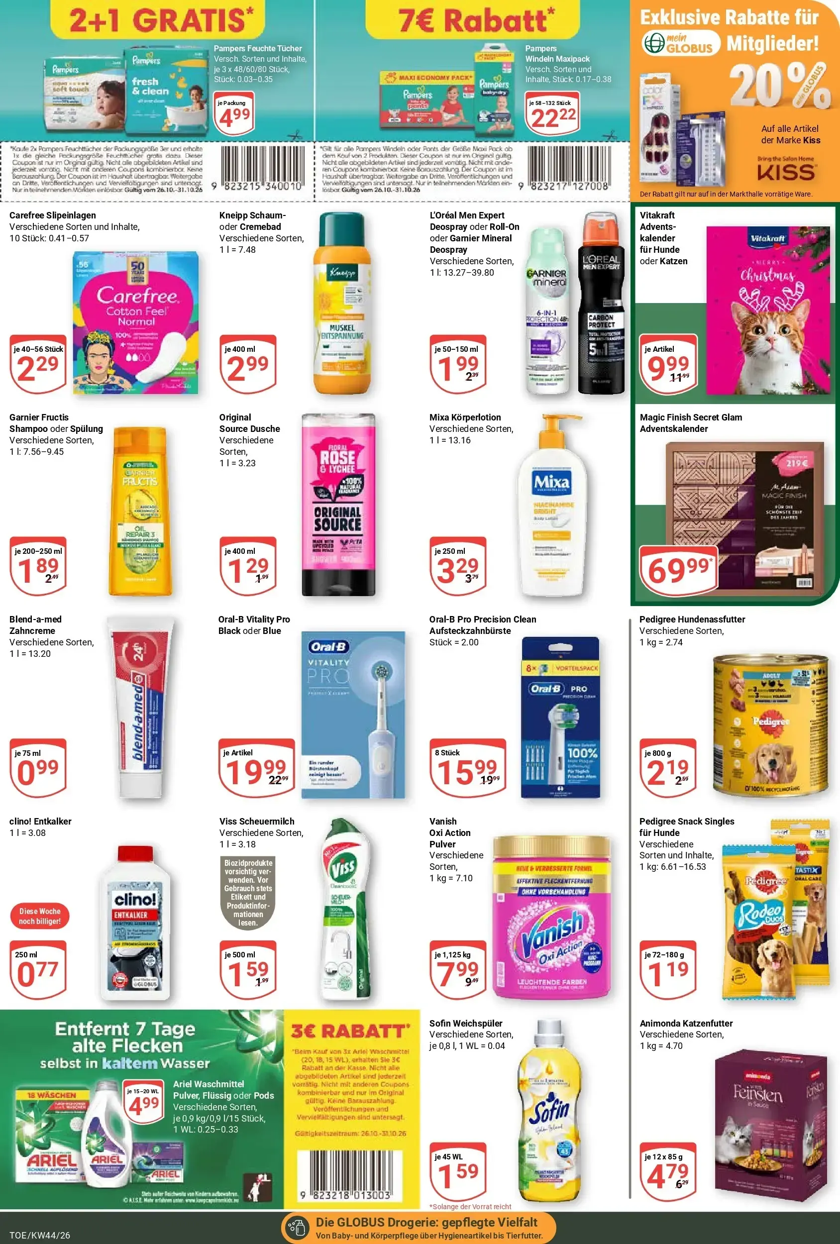Globus - Tönisvorst Prospekt – von Montag 26.10.2026 bis Samstag 31.10.2026 von 26. Oktober bis 31. Oktober 2026 - Prospekt seite 24