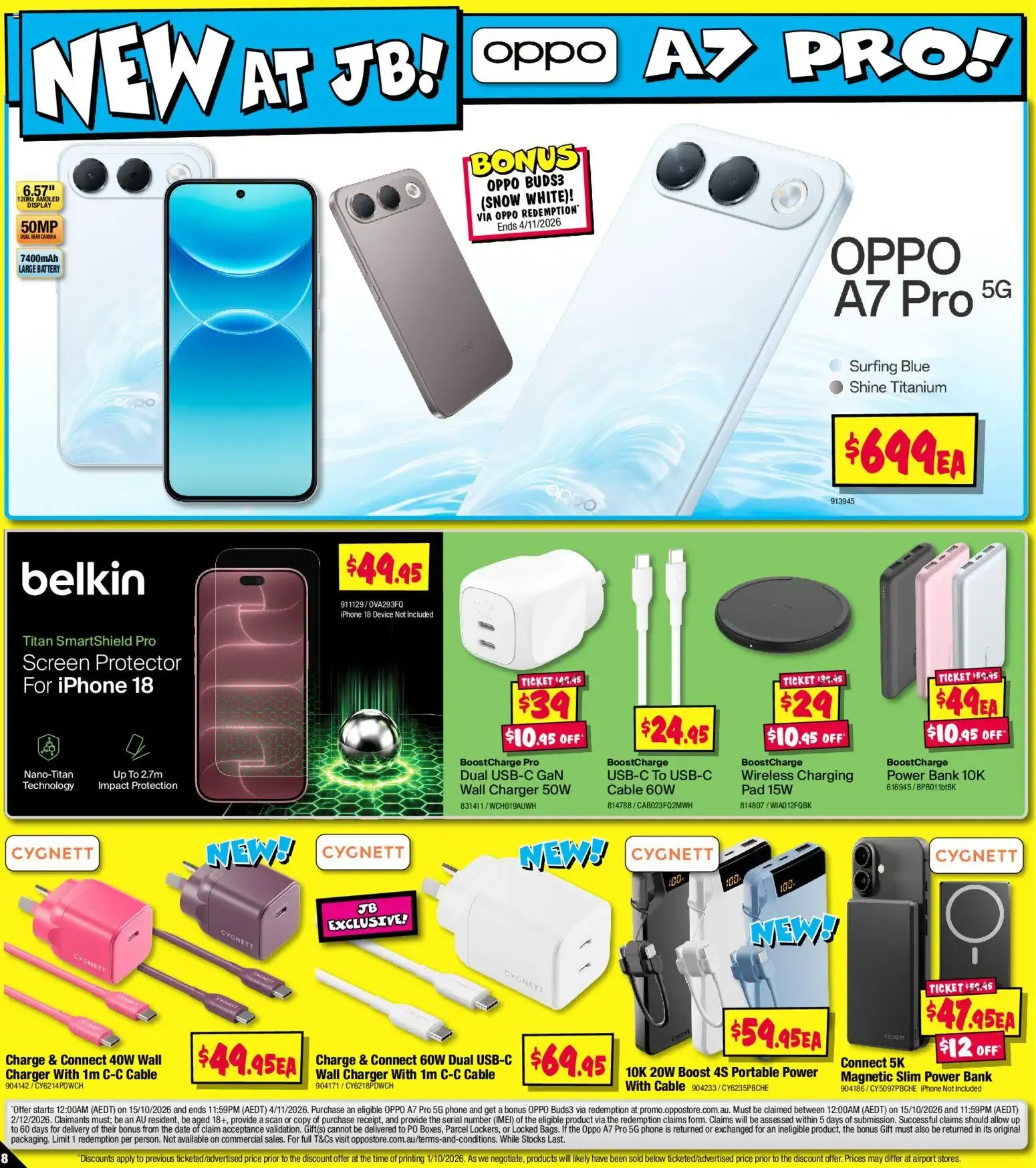 JB Hi-Fi catalogue - 15/10/2026 > weekly / monthly specials - Catalogue valid from 15 October to 28 October 2026 - page 8
