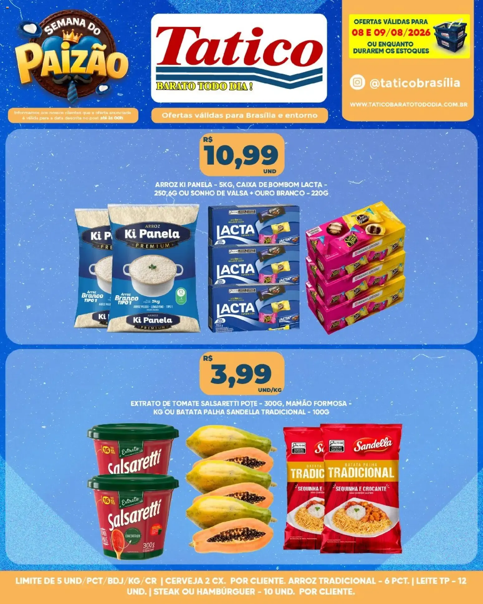 Encarte de Tatico ofertas Fim de Semana de 08/08/2026 | Promoções Online 8 de agosto até 9 de agosto 2026 - Pagina 4