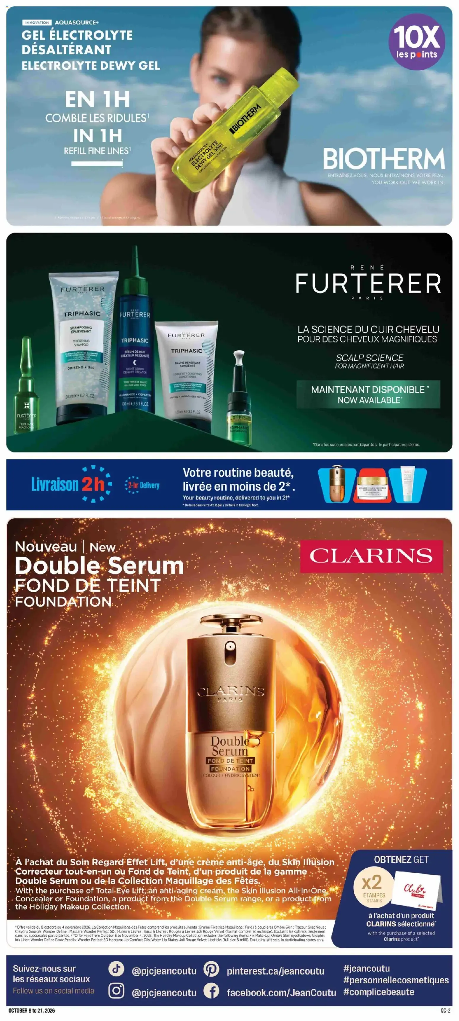 Jean Coutu - Cahier BEAUTÉ - Collection Prestige from October 8 to October 21 2026 - flyer page 2