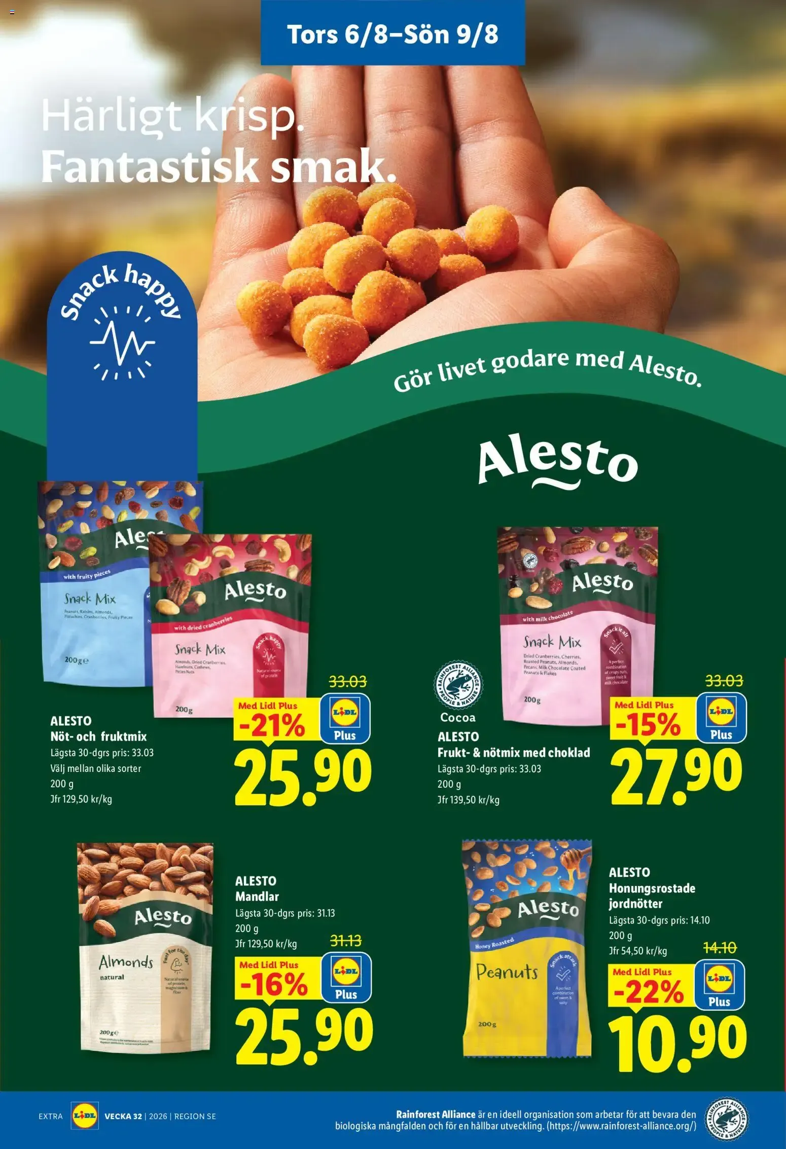 Lidl erbjudanden från 03/08/2026 - 09/08/2026 > Reklamblad nuvarande rabatter från 3 augusti till 9 augusti 2026 - Reklamblad sidor 27