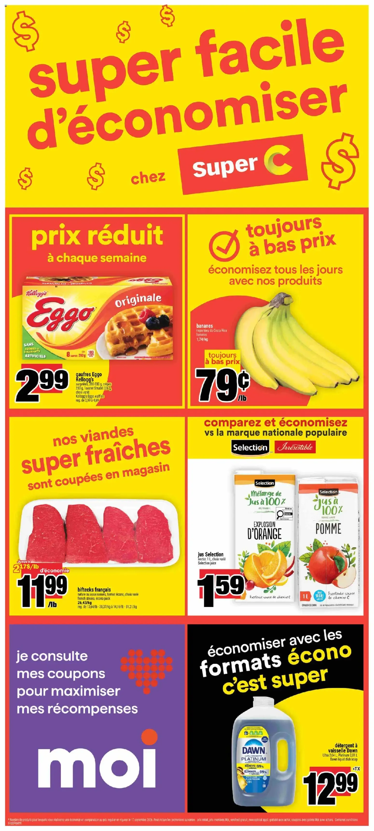 Super C weekly flyer / circulaire from Sep 17, 2026 > weekly specials & deals from September 17 to September 23 2026 - flyer page 14