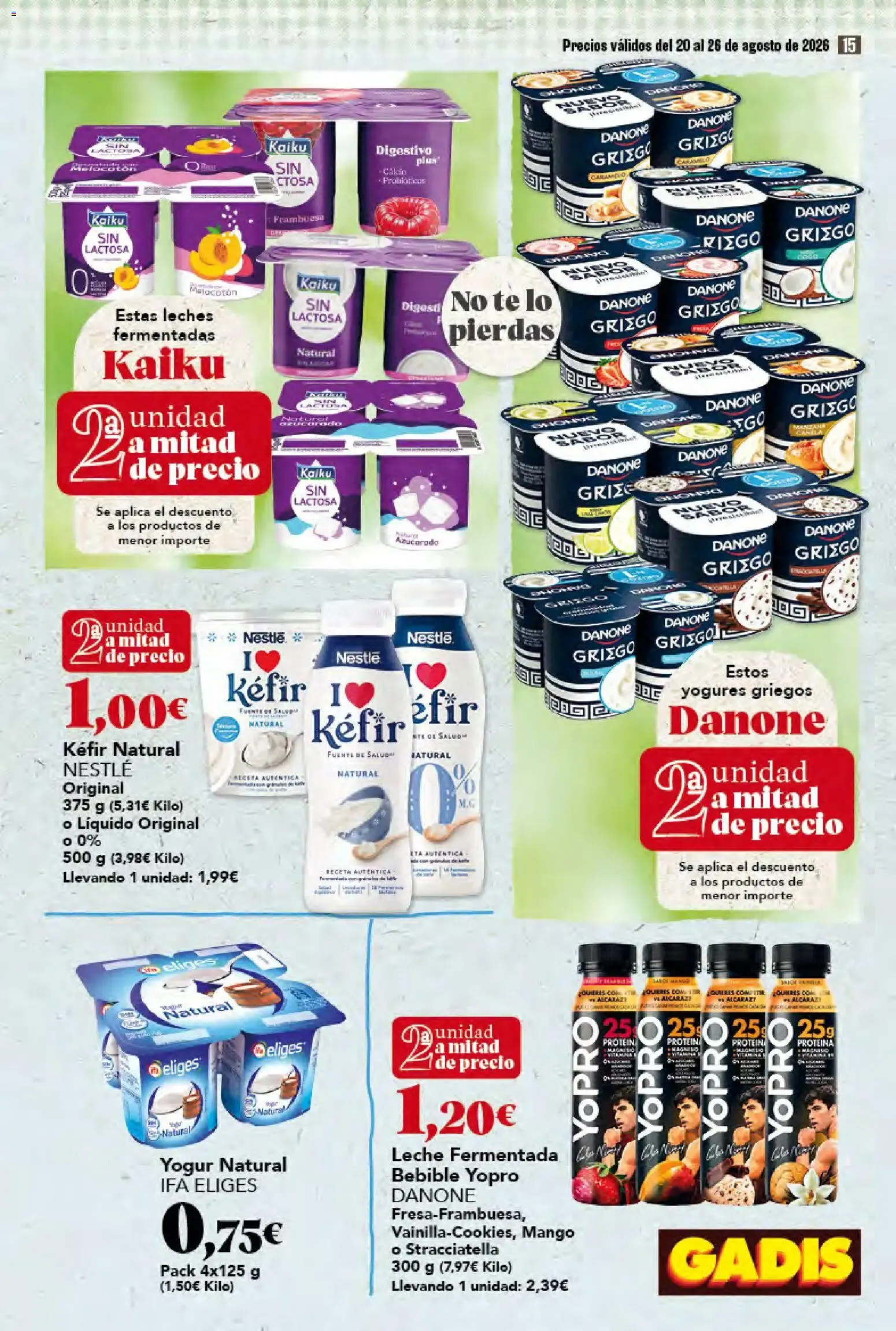 Catálogo de Gadis folleto 20/08/2026 - 26/08/2026 20 de agosto al 26 de agosto 2026 - Página 15