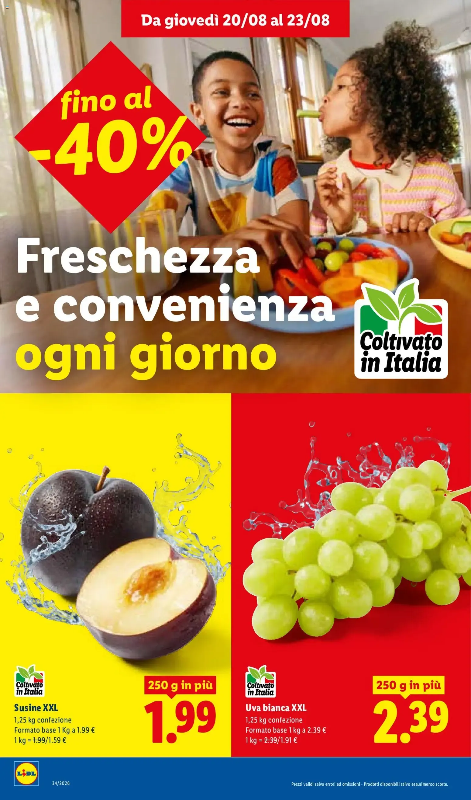 NUOVO LIDL volantino dal 20/08/2026 della prossima settimana da 20 agosto a 26 agosto di 2026 - Pagina del volantino 4