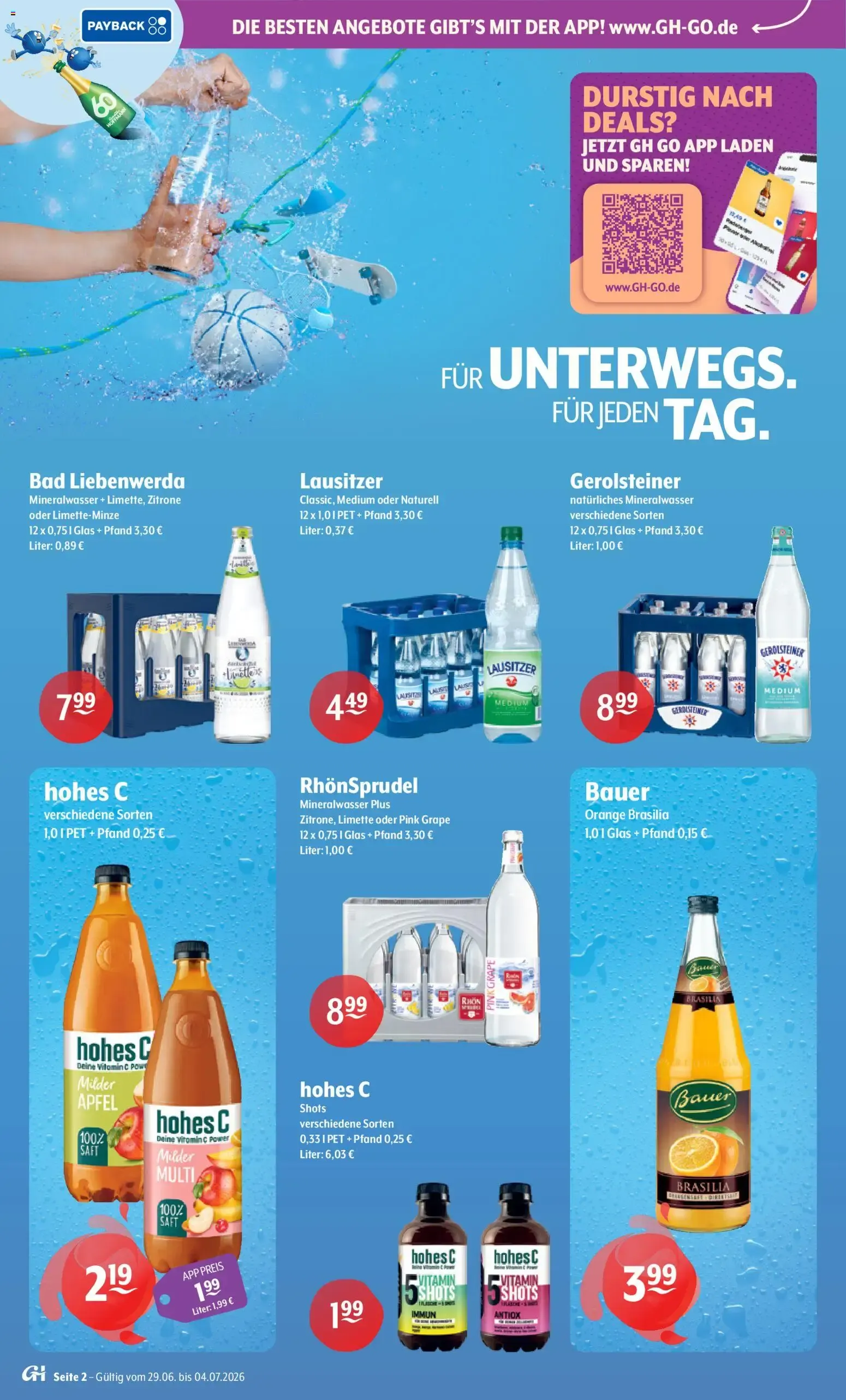 Getränke HOFFMANN - Jubiläumsdeals von 29. Juni bis 4. Juli 2026 - Prospekt seite 2