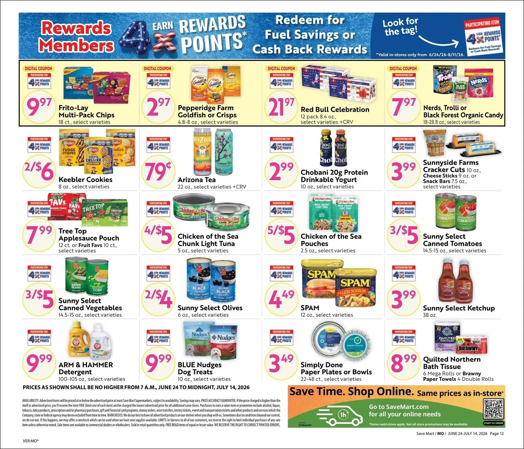 Weekly ad Current Save Mart - Steals & Deals leaflet valid from Wednesday 06/24/2026 to Tuesday 07/14/2026 from June 24 to July 14 2026 - Page 12