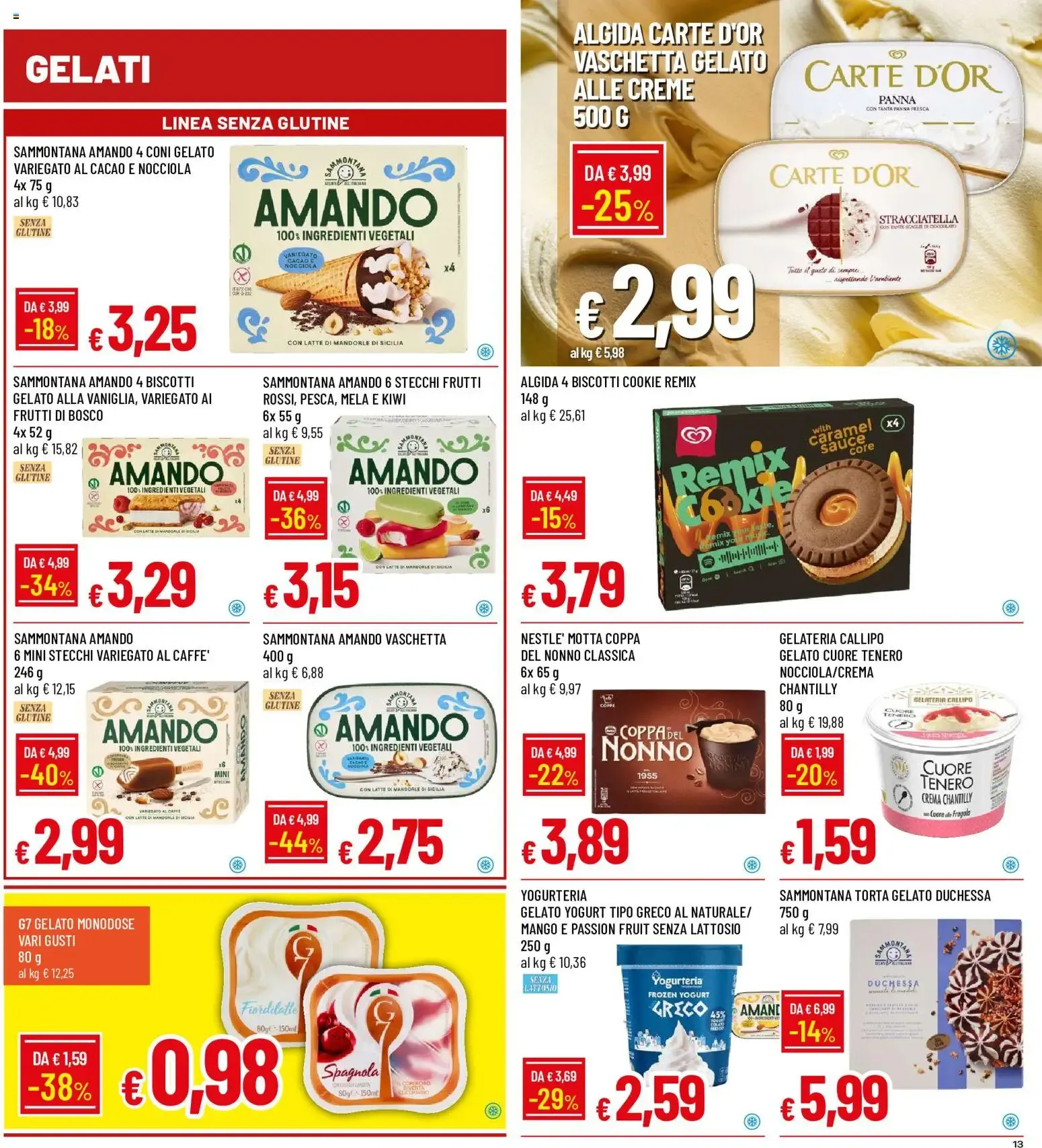 GRANDI MARCHE SCONTI FINO AL 50% da 28 maggio a 10 giugno di 2026 - Pagina del volantino 13
