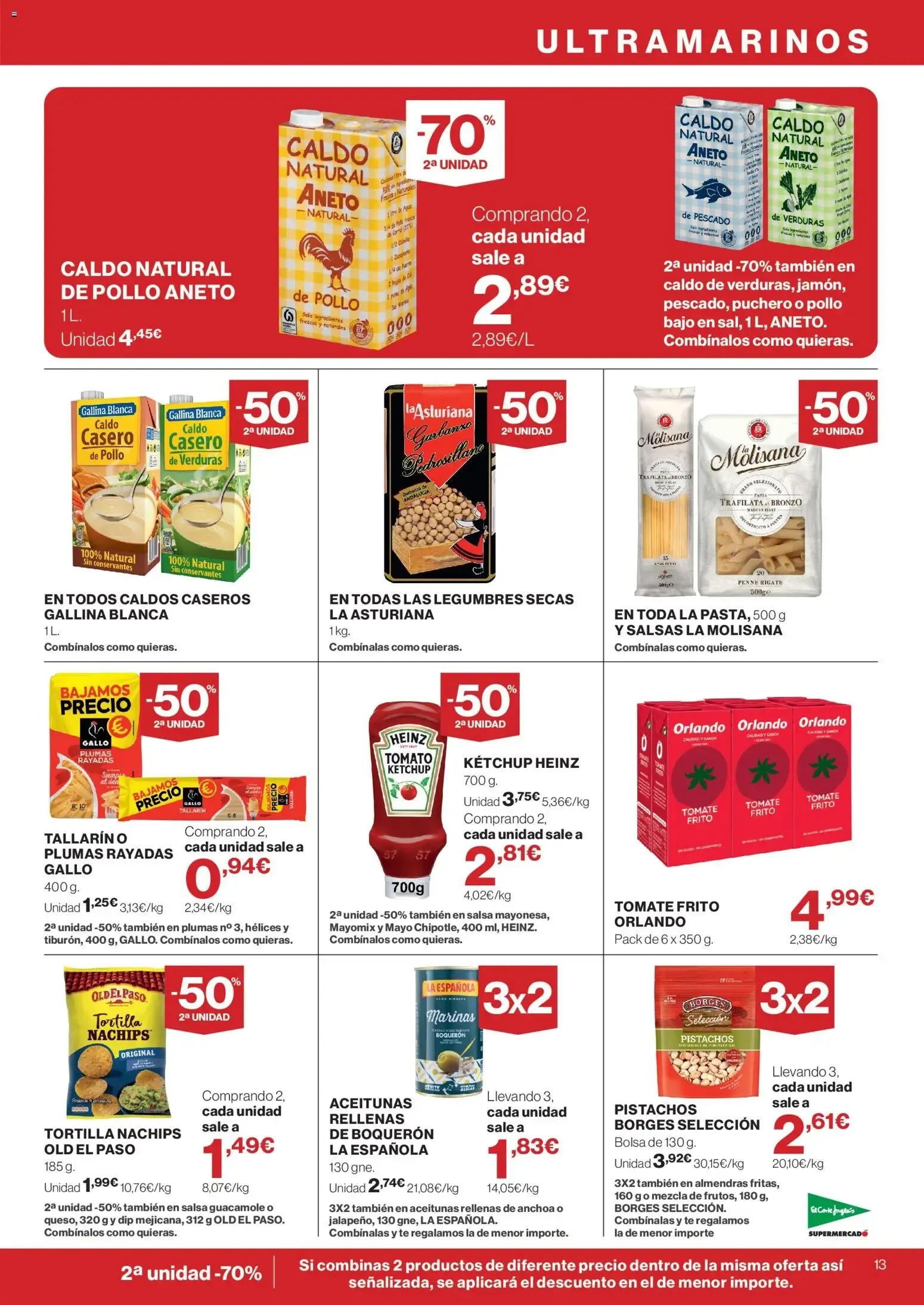 Catálogo de El Corte Inglés Super Otoño Súper 3x2 28 de octubre al 10 de noviembre 2026 - Página 13