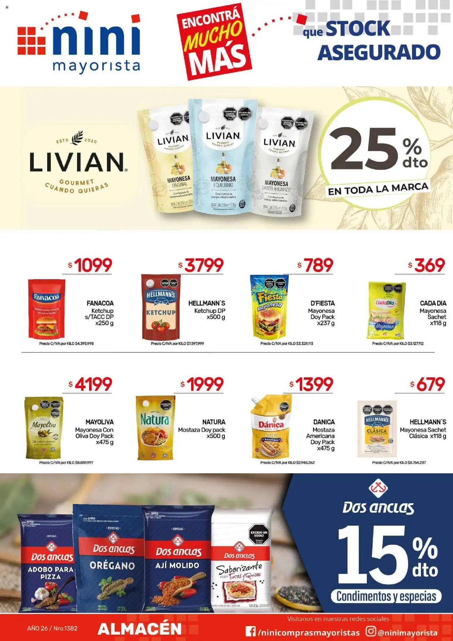 Ofertas de NINI Mayorista catálogo del 19/10/2026 - 25/10/2026 19 de octubre al 25 de octubre 2026 - Página 25 del catálogo