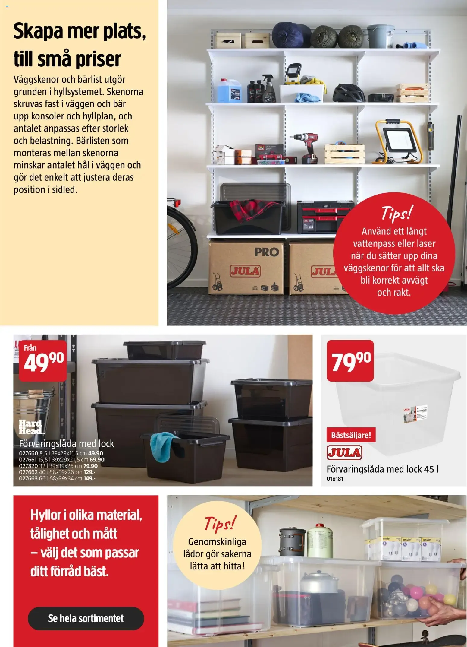 Jula: Blås liv i din fixarhöst! från 1 september till 30 oktober 2026 - Reklamblad sidor 18