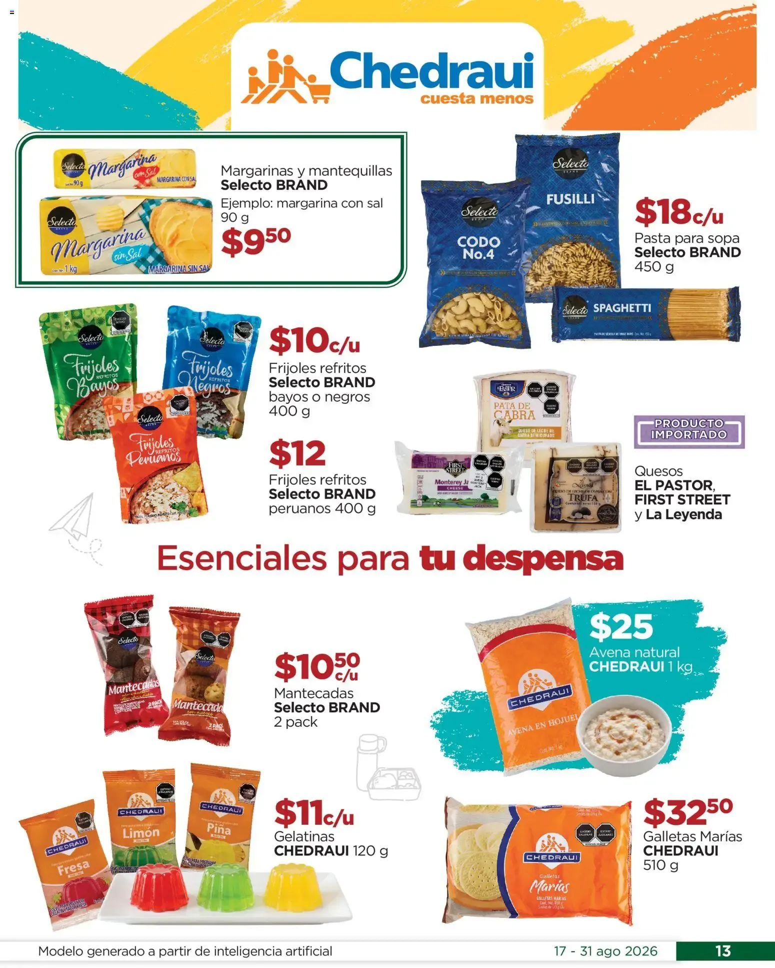 Catálogo de Chedraui folleto Estrena este regreso a clases (17/08/2026 - 31/08/2026) - catálogo en línea 17 de agosto al 31 de agosto 2026 - Pagina 13