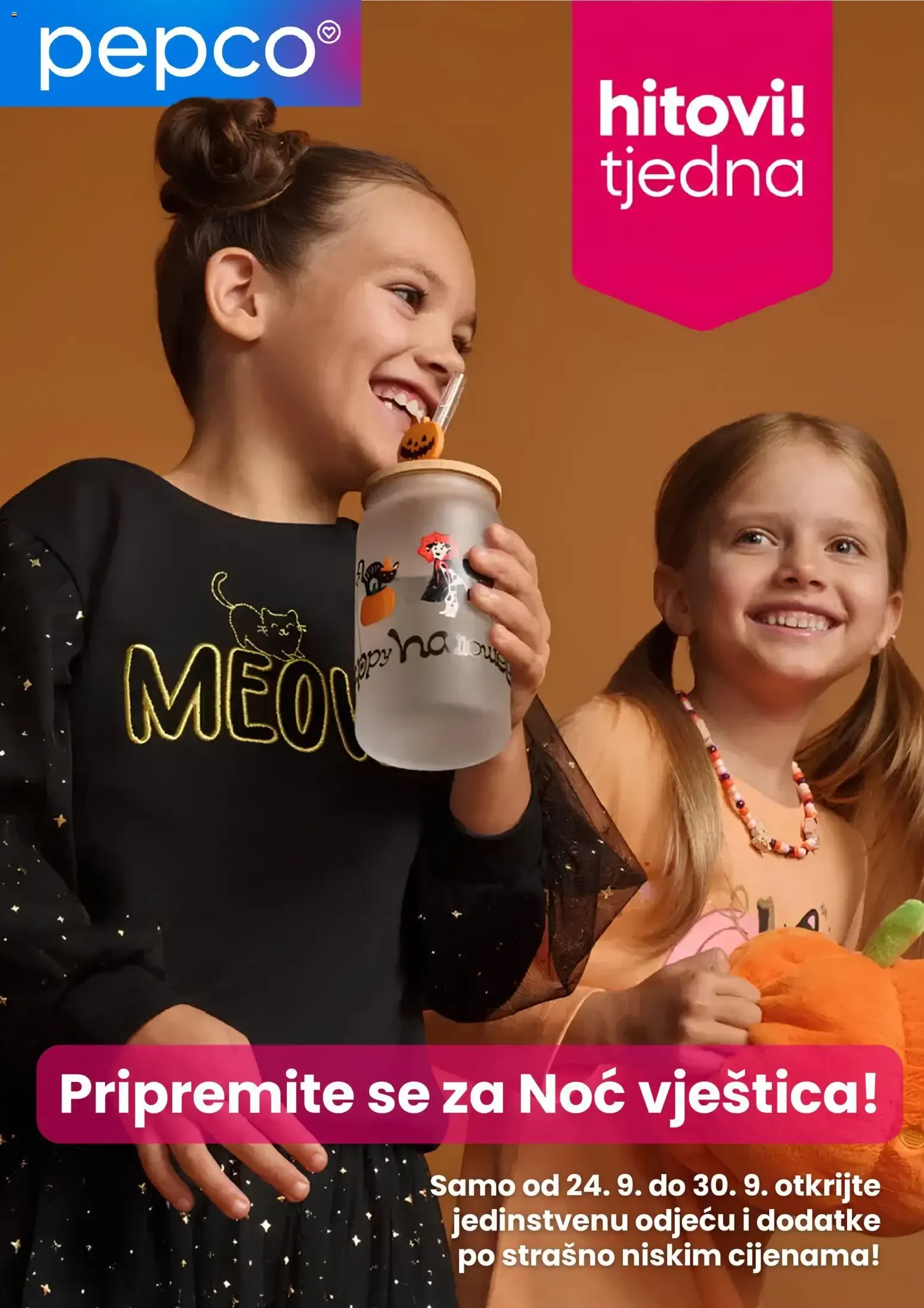 Katalog Pepco: Pripremite se za Noć vještica! od 24. rujna do 30. rujna 2026. - Pregled Stranica 1