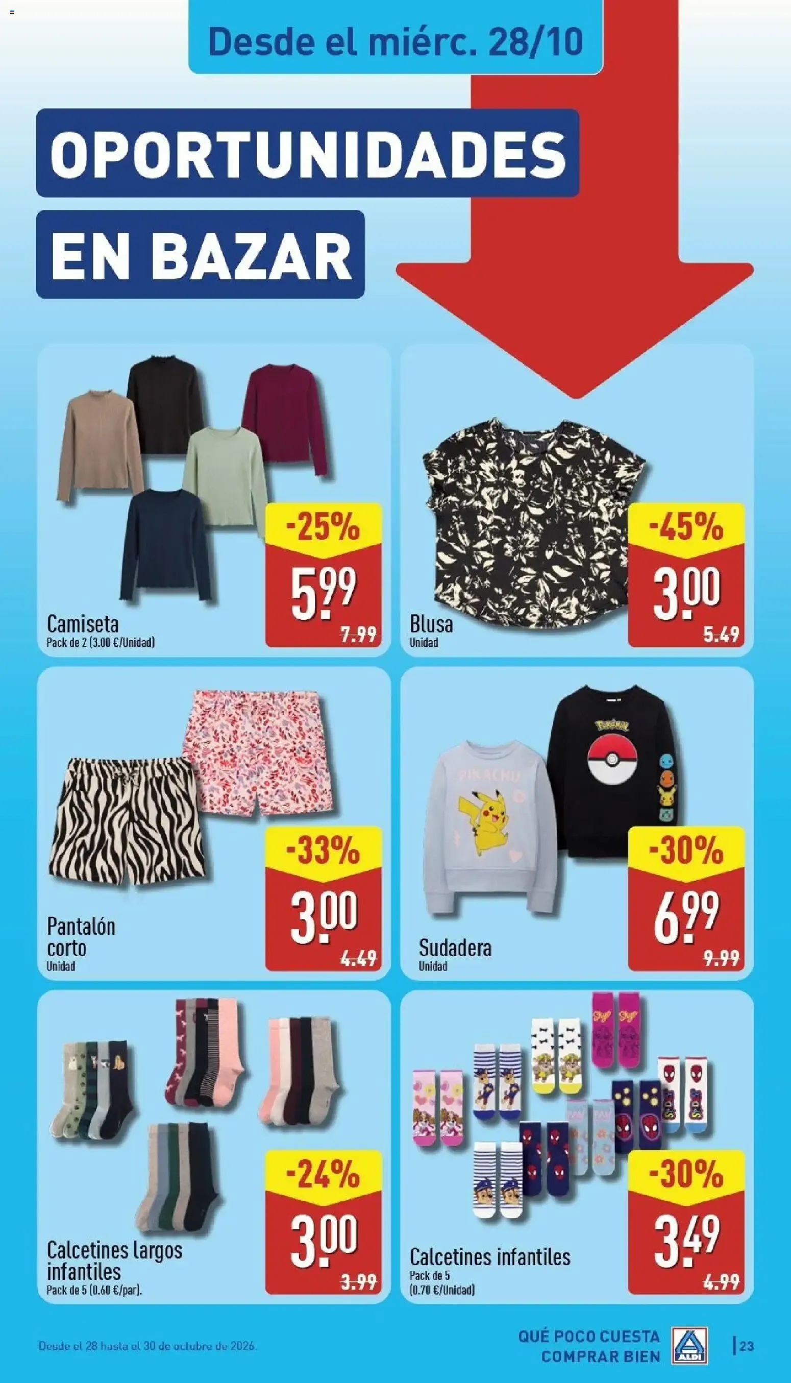 Catálogo de Aldi: El súper que más baja los precios de los frescos 26 de octubre al 1 de noviembre 2026 - Página 23