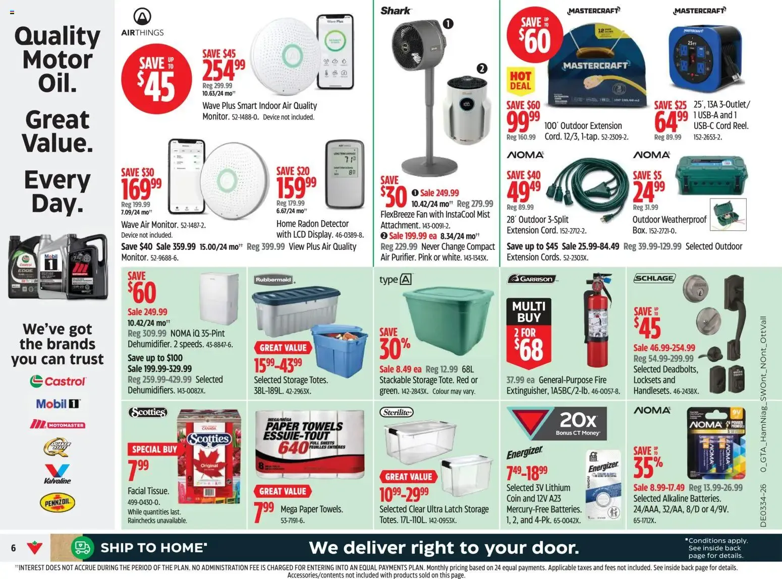 Canadian Tire weekly flyer from Aug 20, 2026 > weekly specials & deals from August 20 to August 26 2026 - flyer page 6
