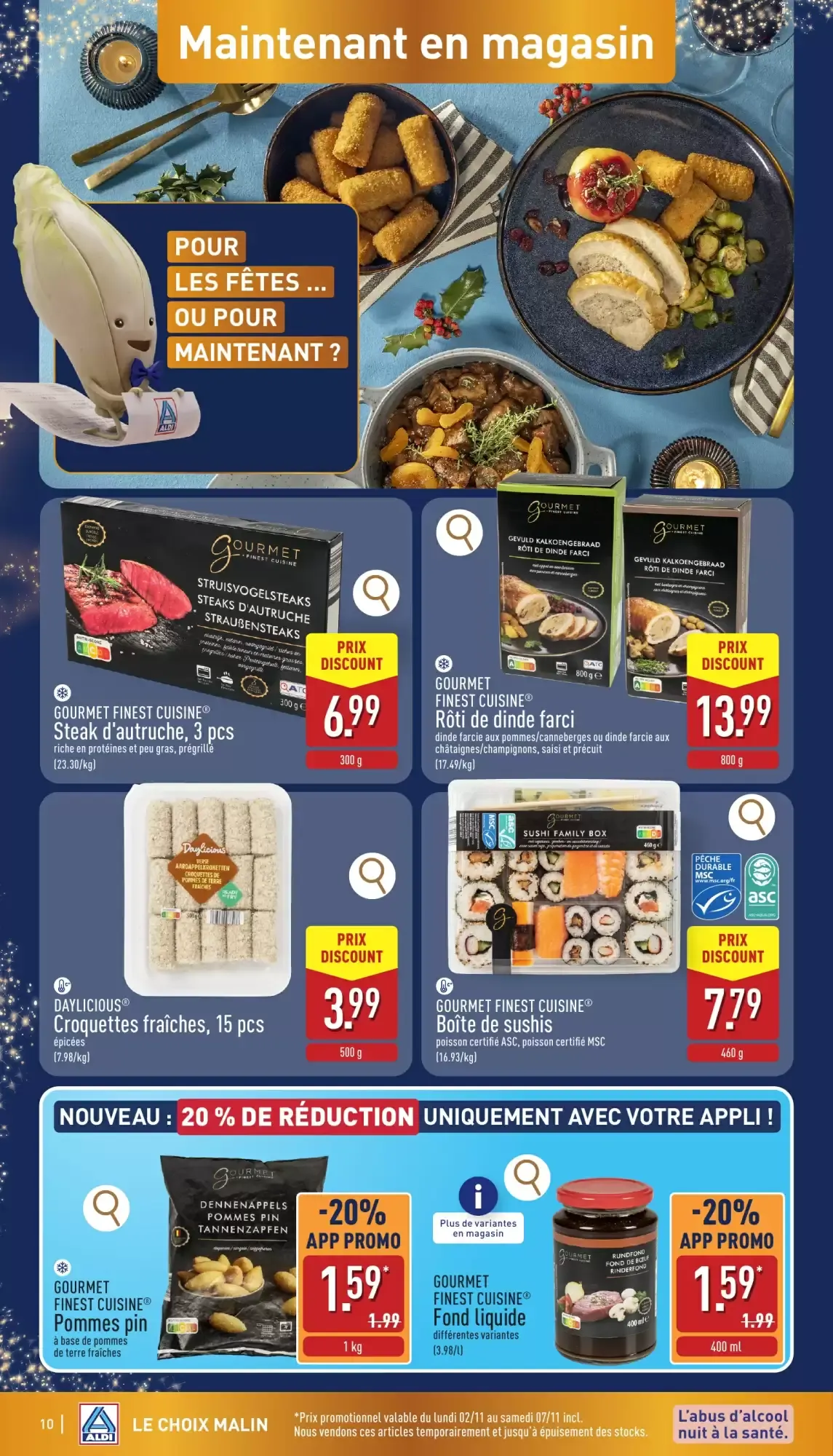 ALDI Dépliant du lun. 02/11 au sam. 07/11 inclus van 2 november tot 7 november 2026 - folder pagina 10