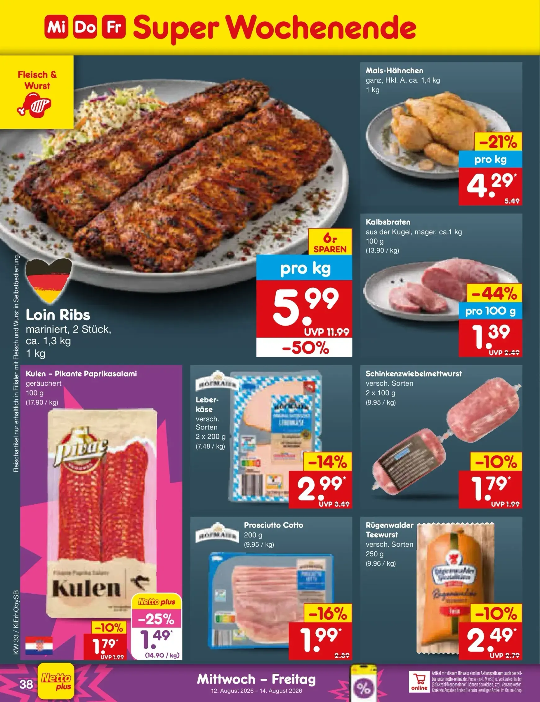 Netto Marken Discount Prospekt nächste Woche – von Montag 10.08.2026 bis Freitag 14.08.2026 von 10. August bis 14. August 2026 - Prospekt seite 55