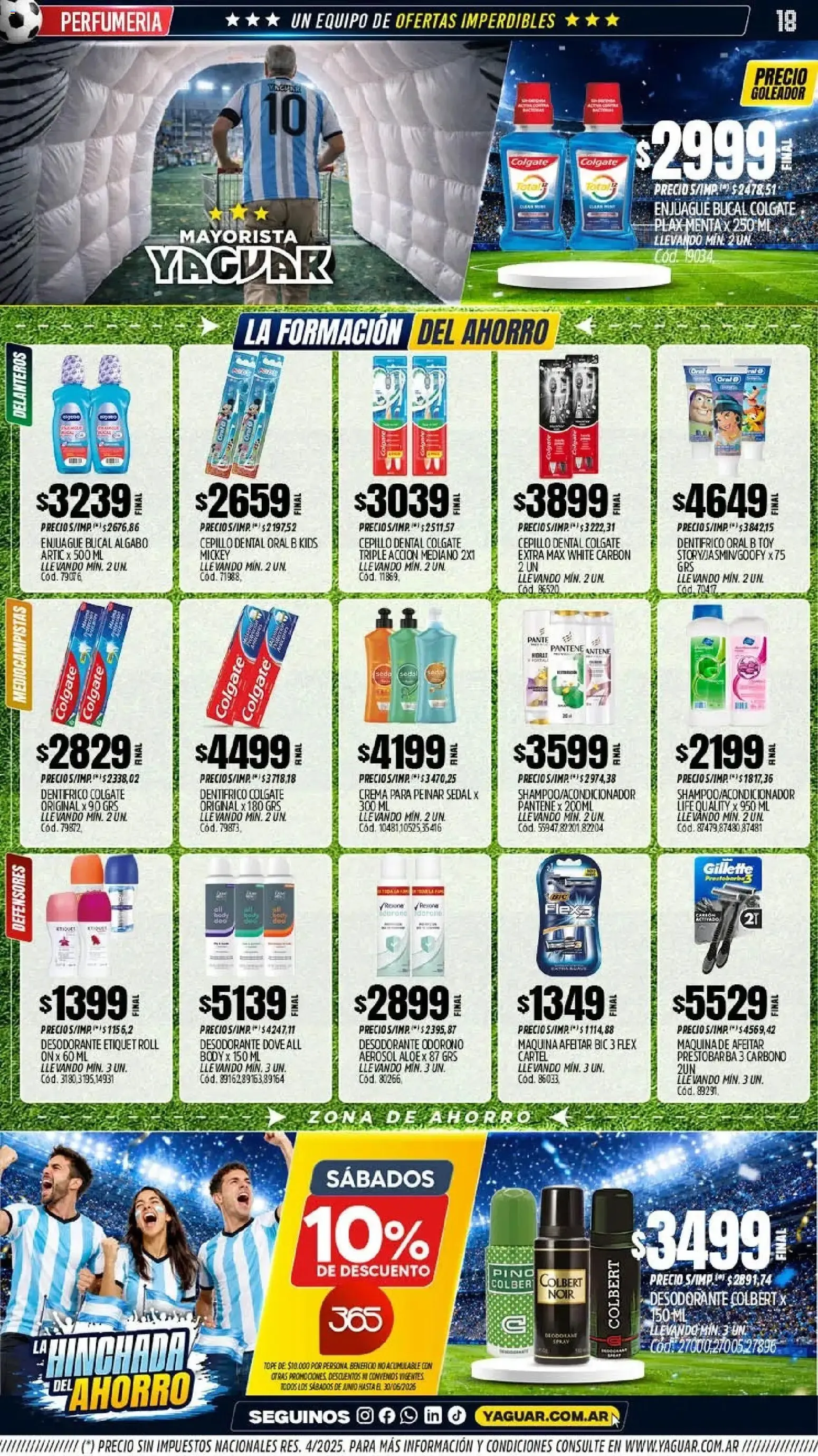 Ofertas de Mayorista Yaguar - La Hinchada del Ahorro 15 de junio al 21 de junio 2026 - Página 17 del catálogo